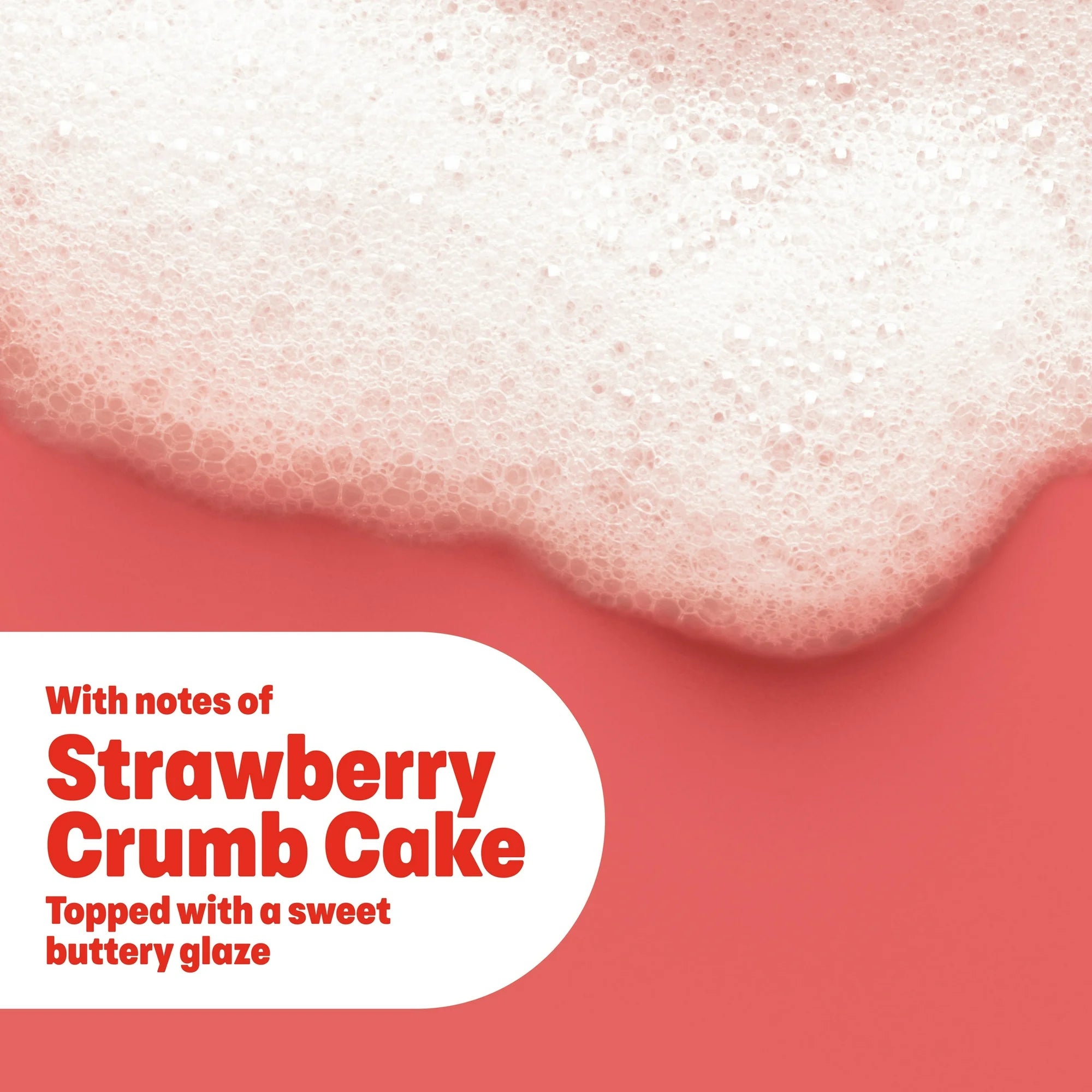 Crumbl Moisturizing Liquid Hand Wash Strawberry Cookie