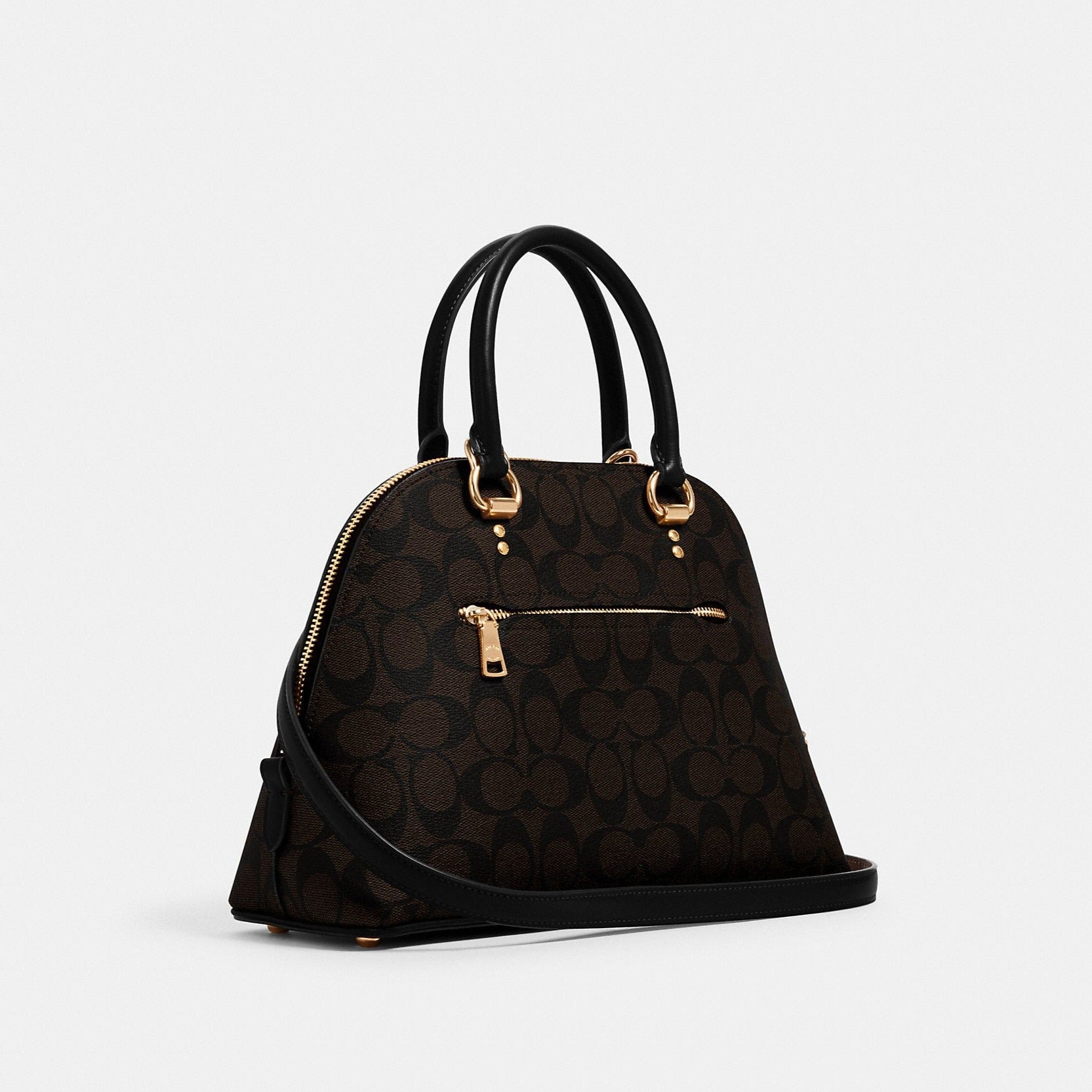 Katy Satchel In Signature Canvas