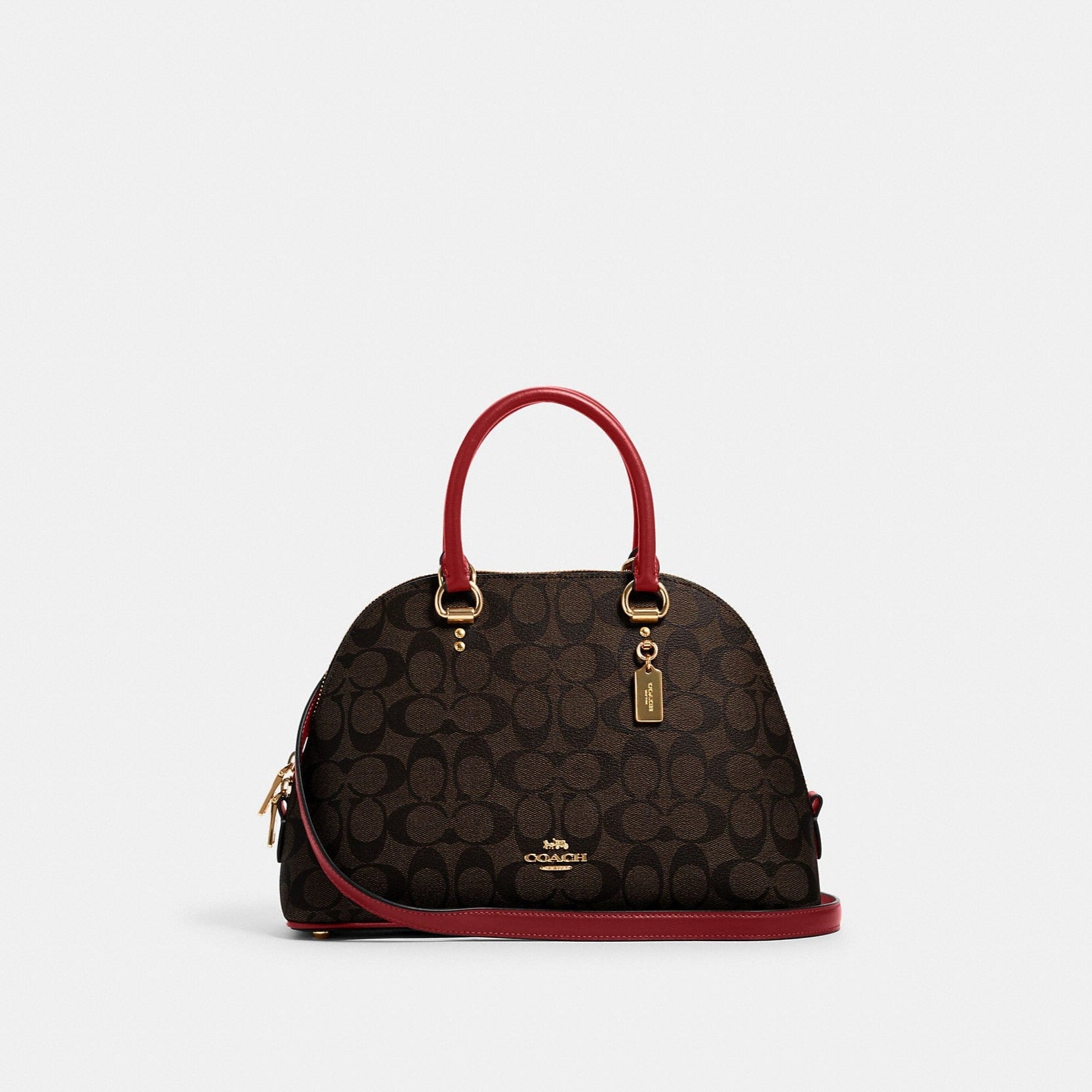 Katy Satchel In Signature Canvas