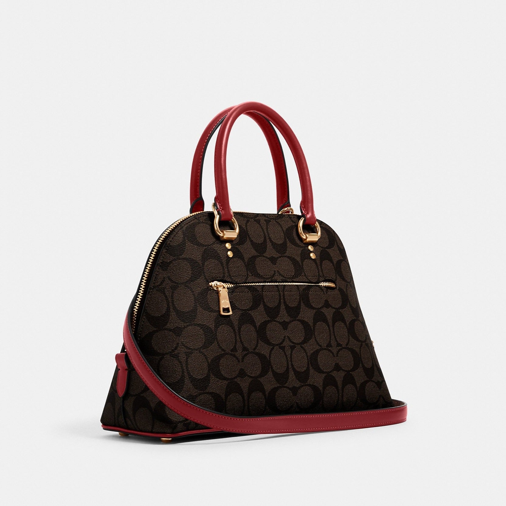Katy Satchel In Signature Canvas