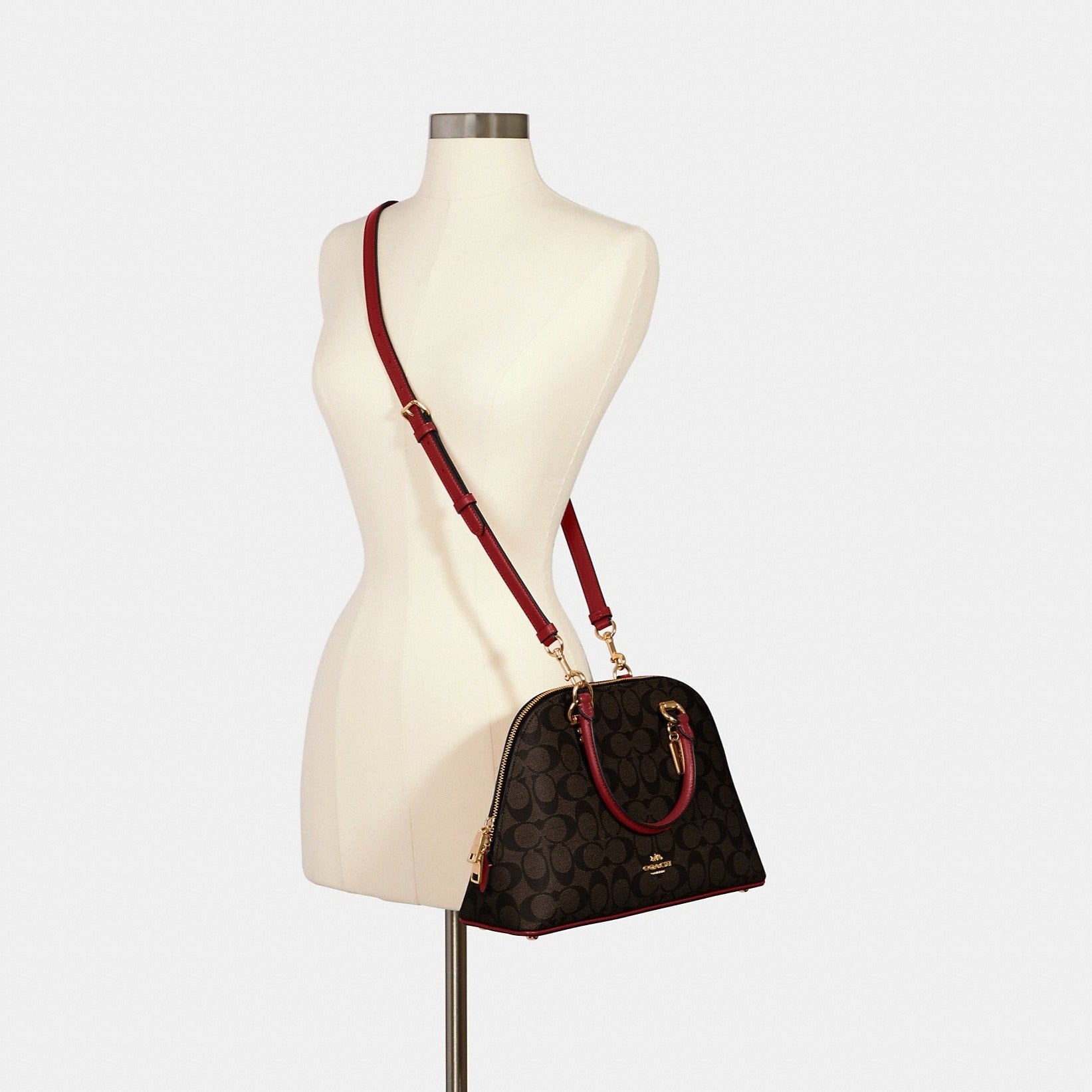 Katy Satchel In Signature Canvas
