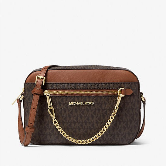 Jet Set Large Logo Crossbody Bag