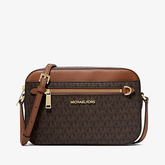 Jet Set Large Logo Crossbody Bag