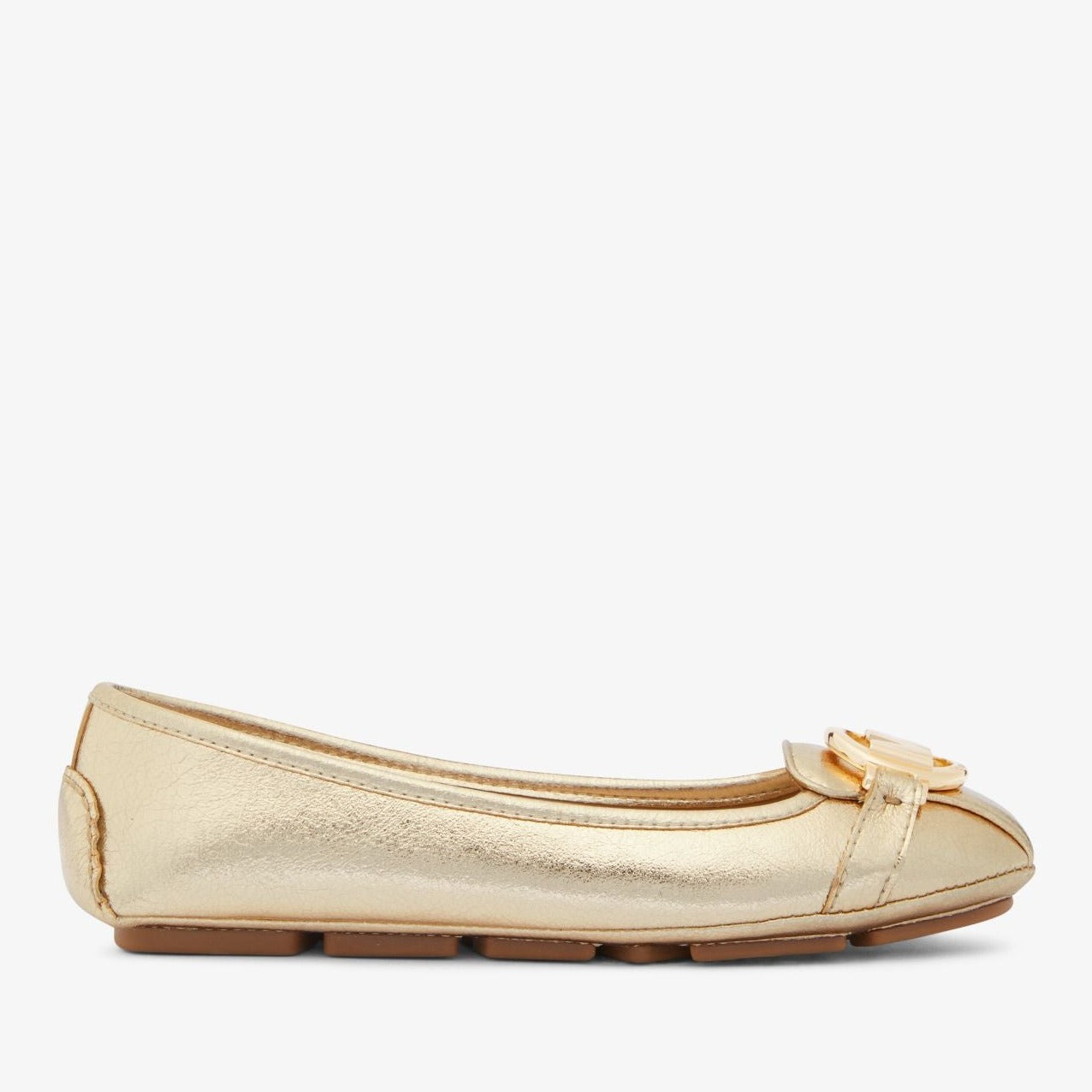 Fulton Metallic Leather Moccasin