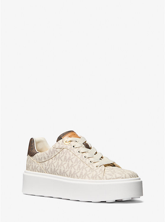 Michael Kors Romey TwoTone Logo Platform Sneaker Zapatillas