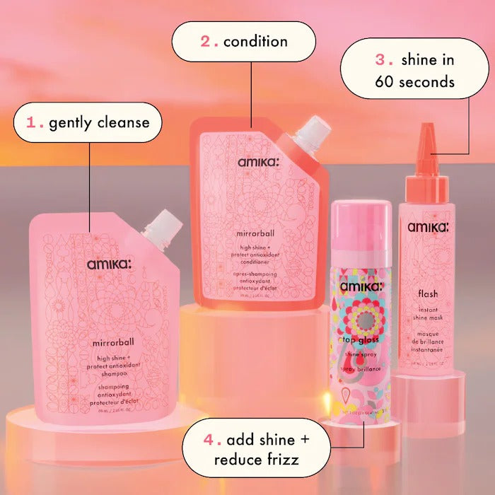 Mini Mirrorball Shampoo & Conditioner Set