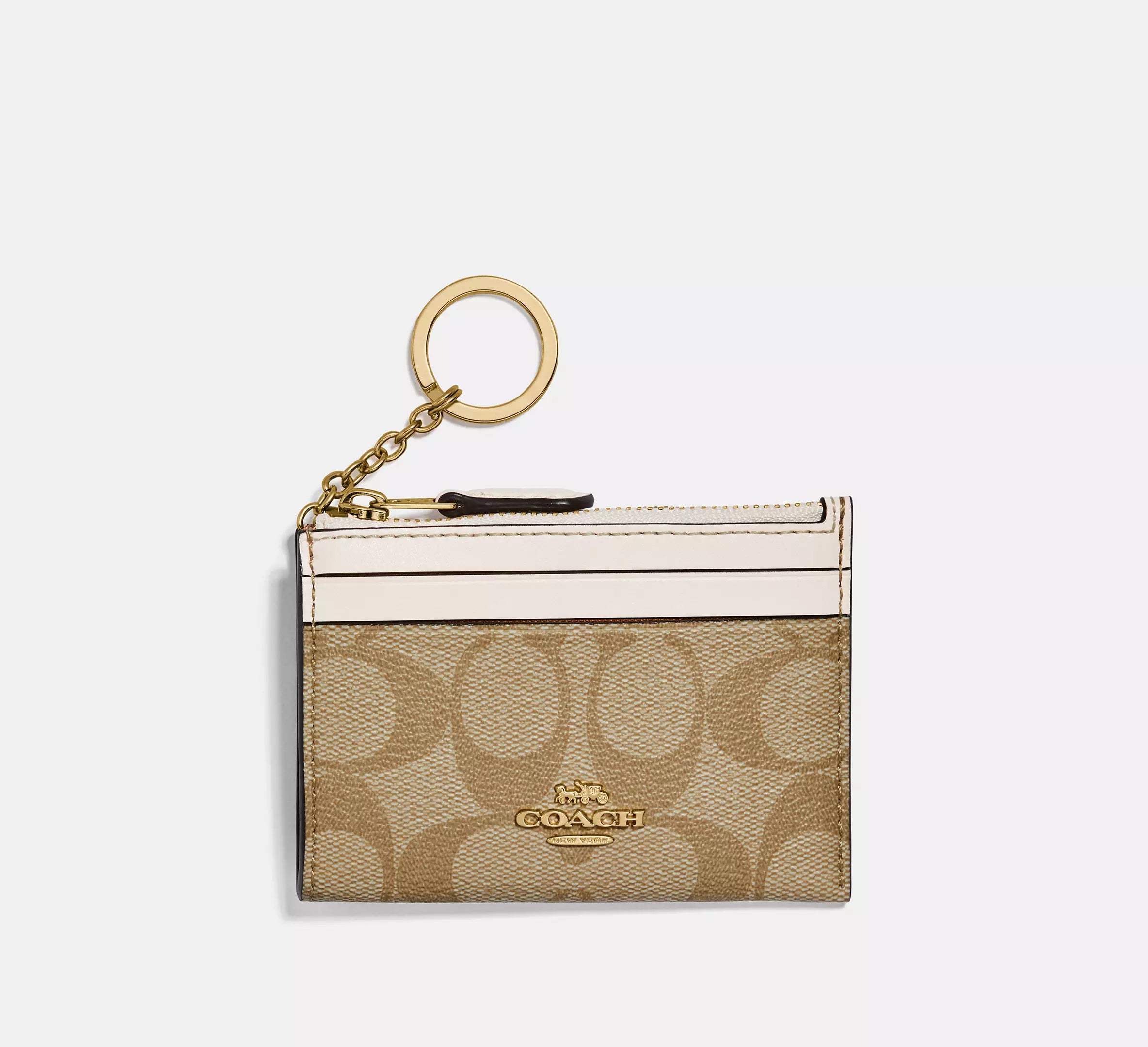 Mini Skinny Id Case In Signature Canvas