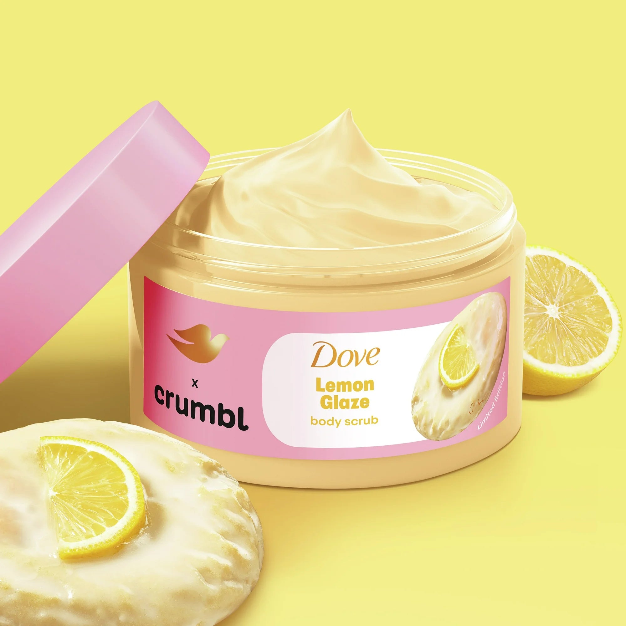 Crumbl Exfoliating Body Scrub Lemon Cookie