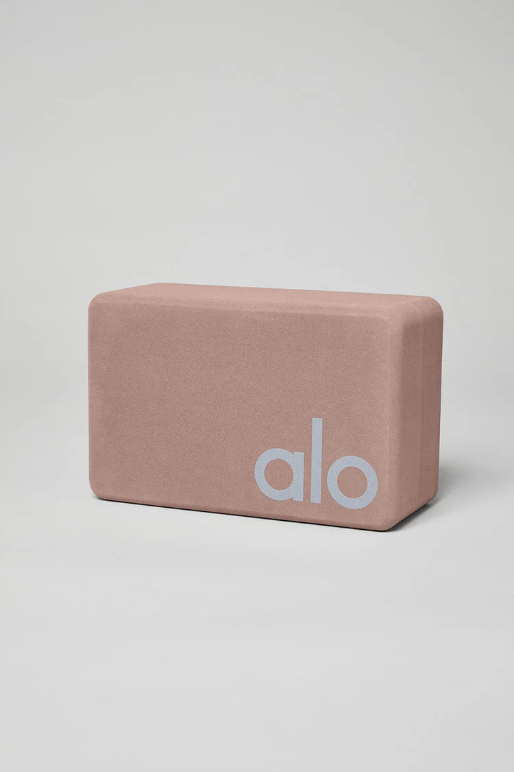 Uplifting Yoga Block - Smoky Quartz/Silver