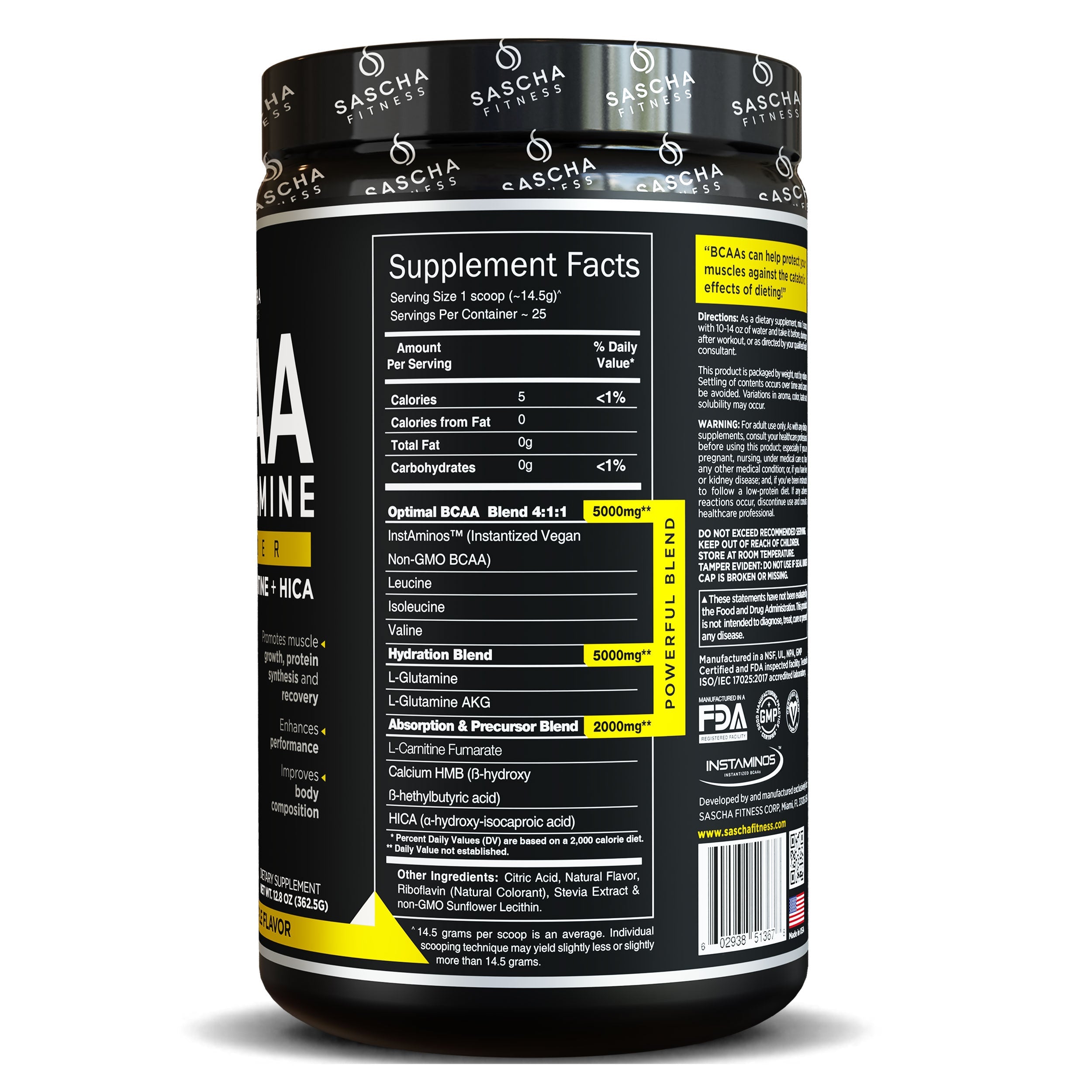 BCAA Natural - Pineapple