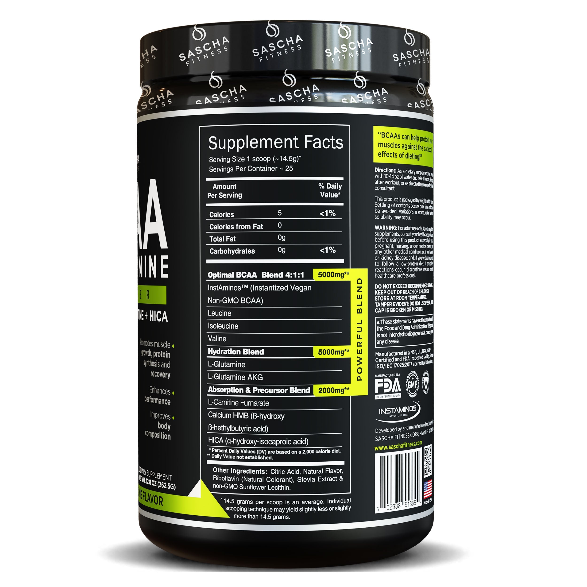 BCAA Natural - Lemon Lime