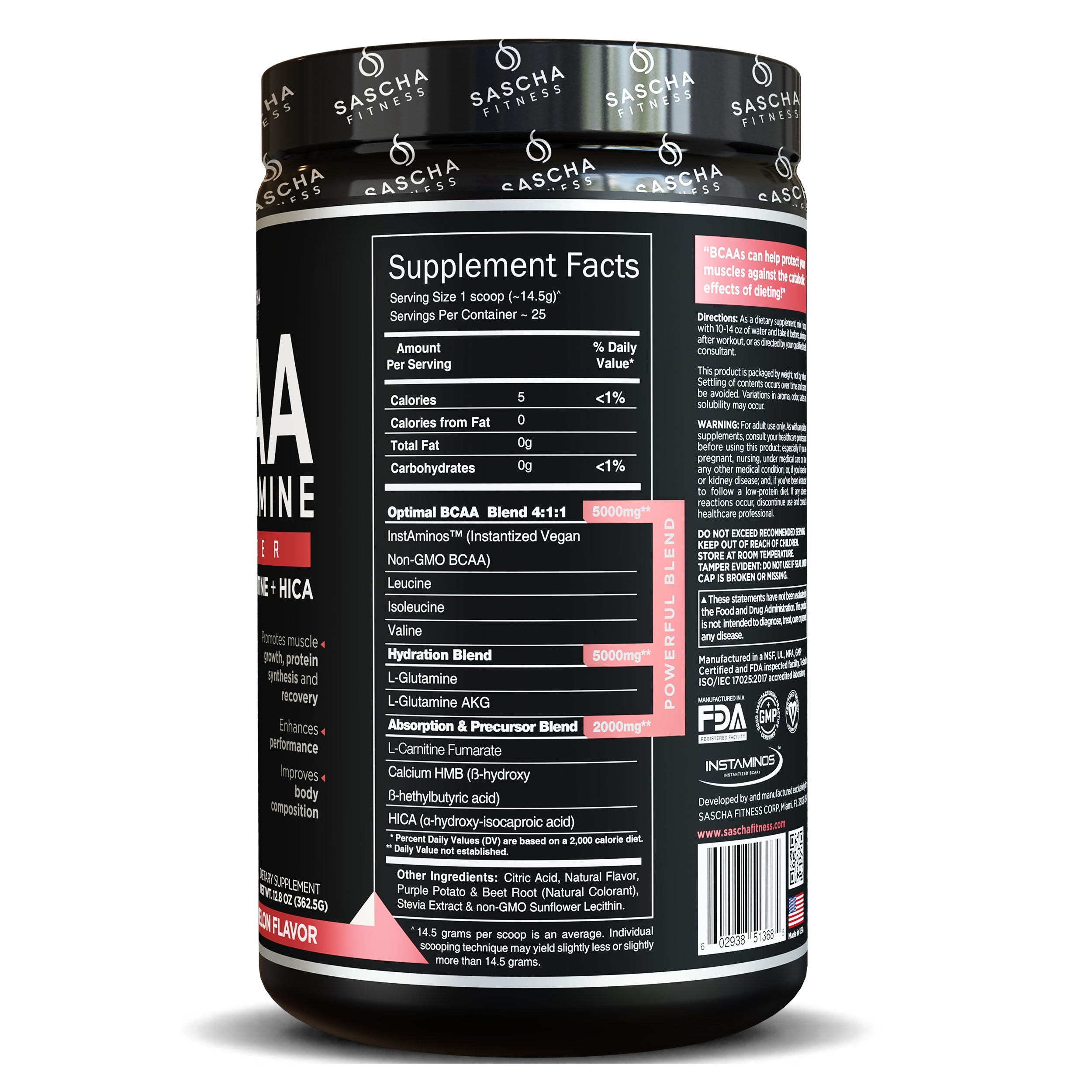 BCAA Natural - Watermelon