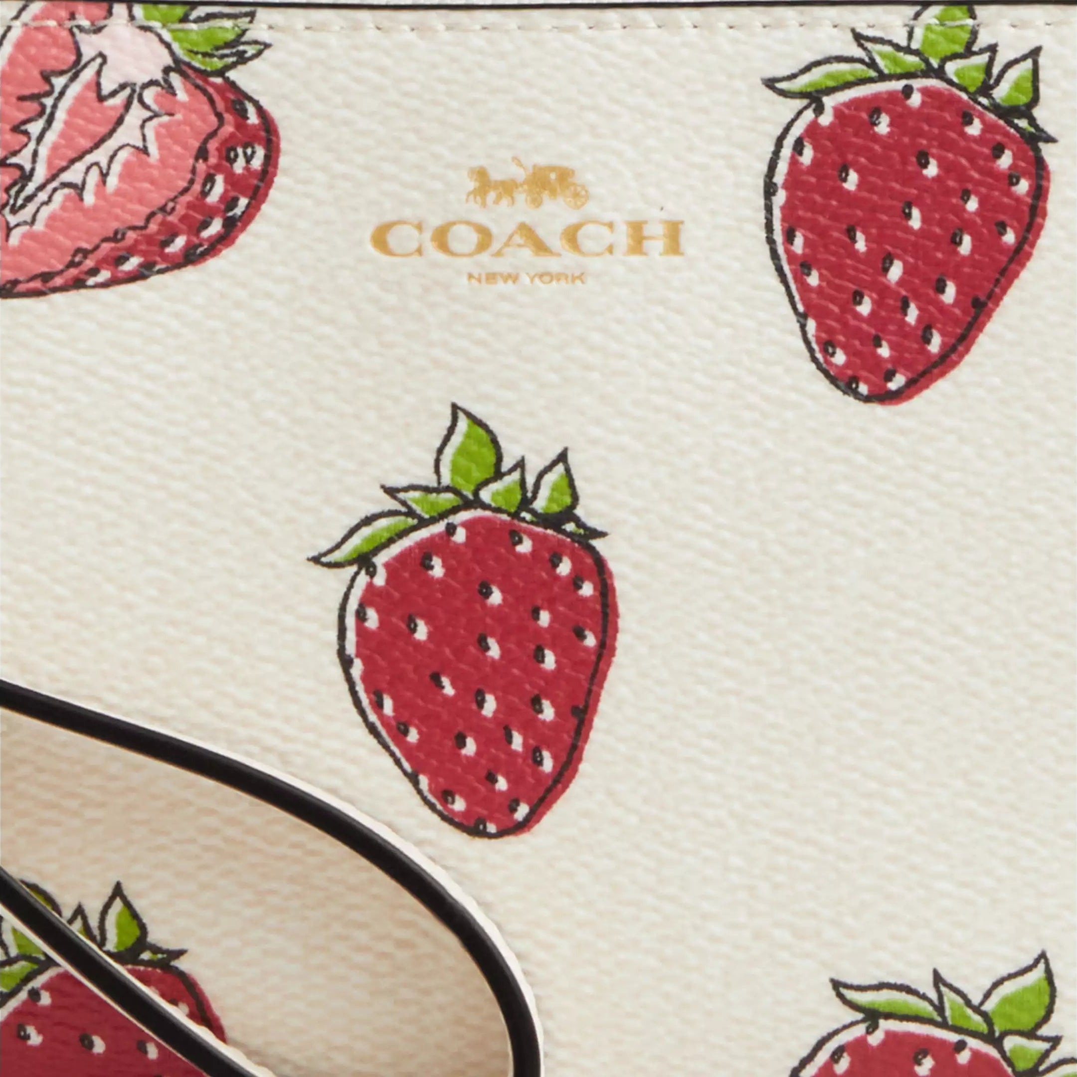 Corner Zip Wristlet In Signature Canvas