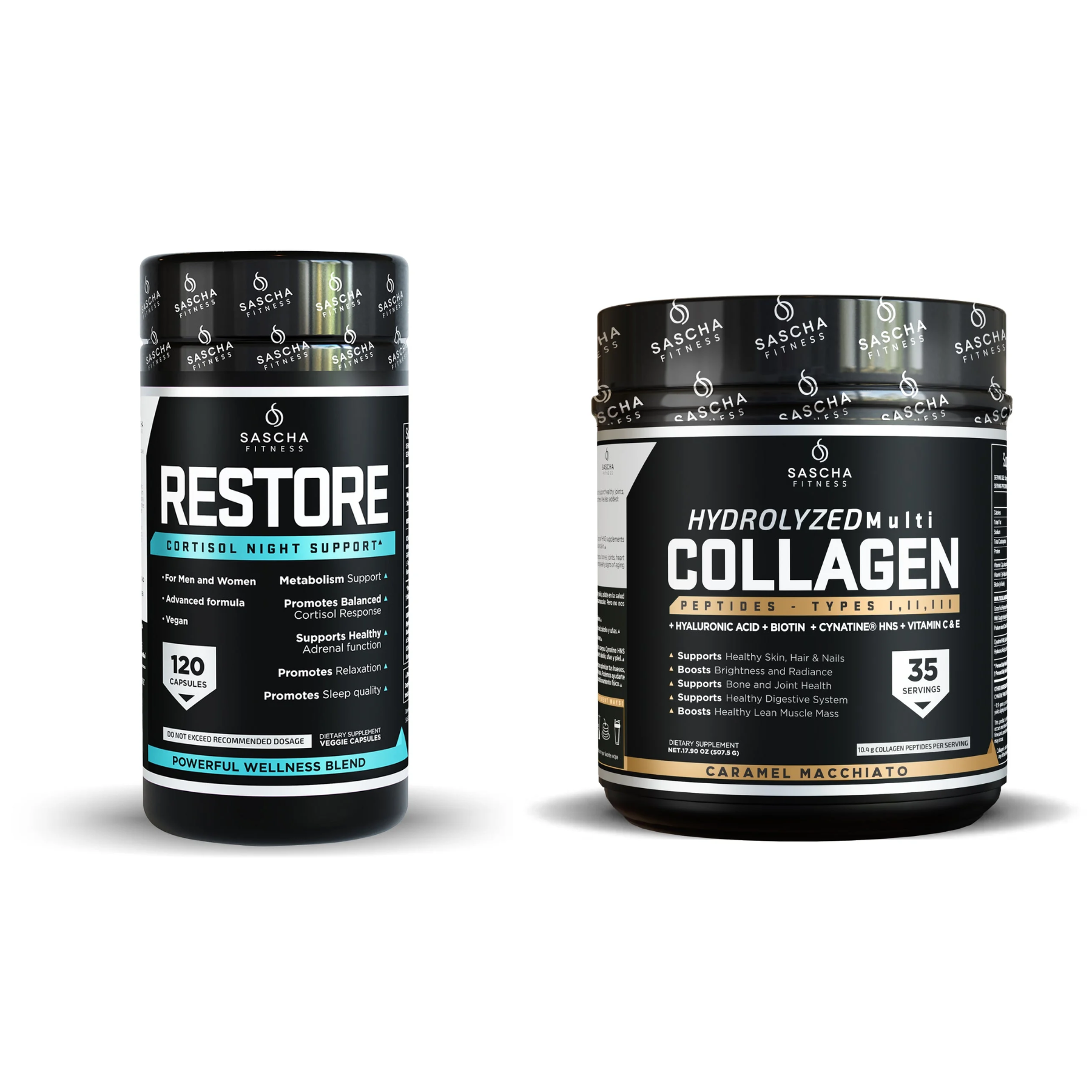 Sascha Fitness México - Restore + Collagen | Suplementos para Ejercicio