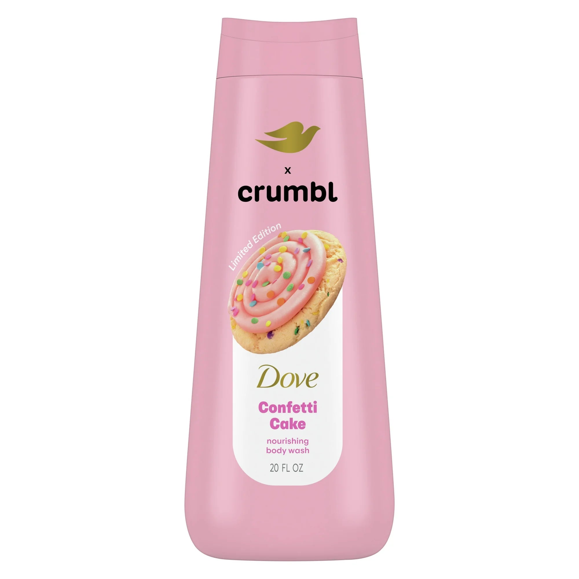 Crumbl Moisturizing Liquid Body Wash Confetti Cake