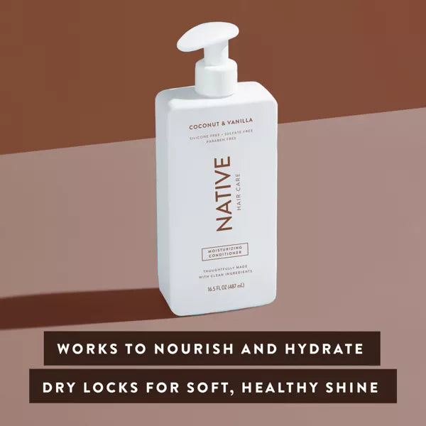 Native Coconut & Vanilla Moisturizing Vegan Conditioner