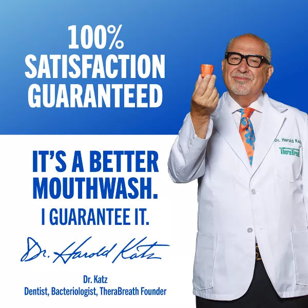 TheraBreath Whitening Mint Mouthwash - Dazzling Mint