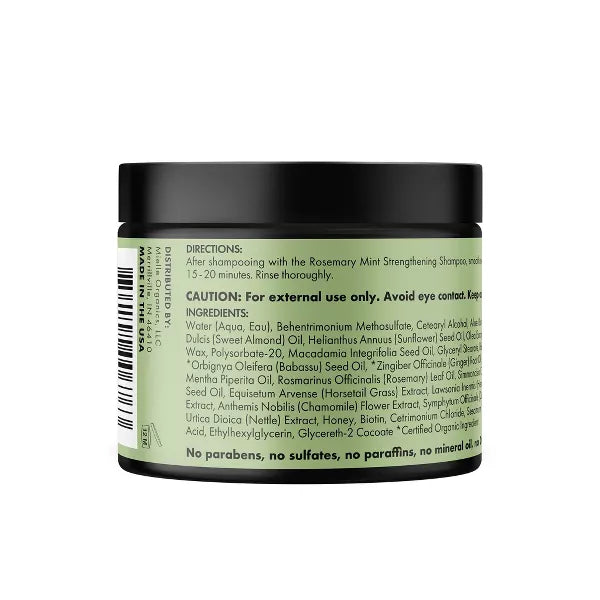 Rosemary Mint Strengthening Hair Masque