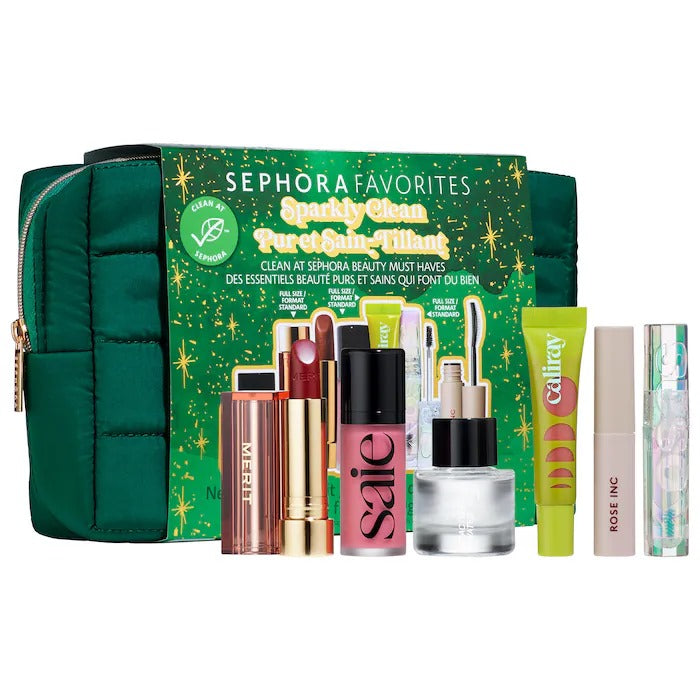 Sephora Favorites - Holiday Sparkly Clean Beauty Kit | Set de Maquillaje