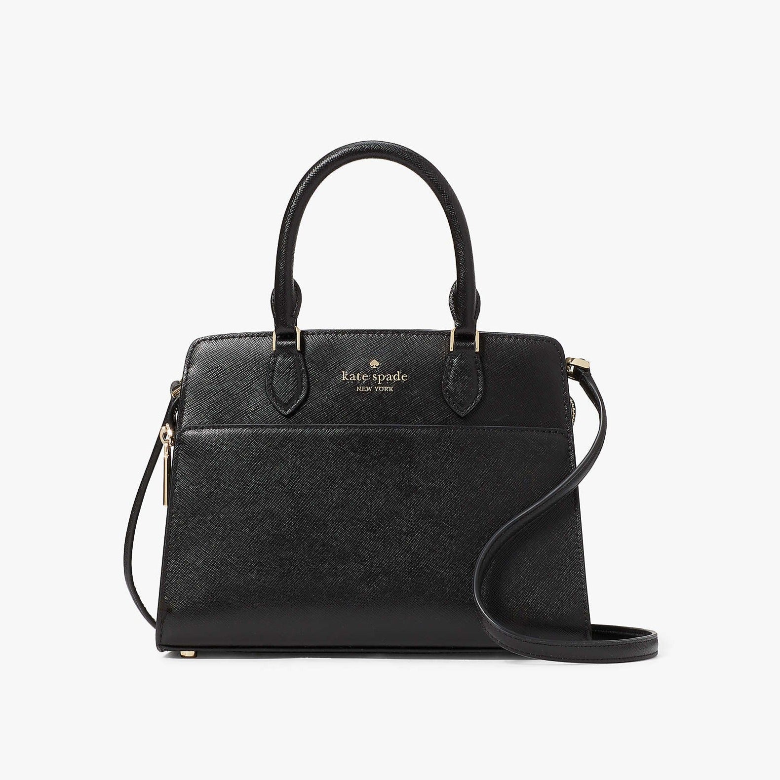 Madison Saffiano Leather Small Satchel