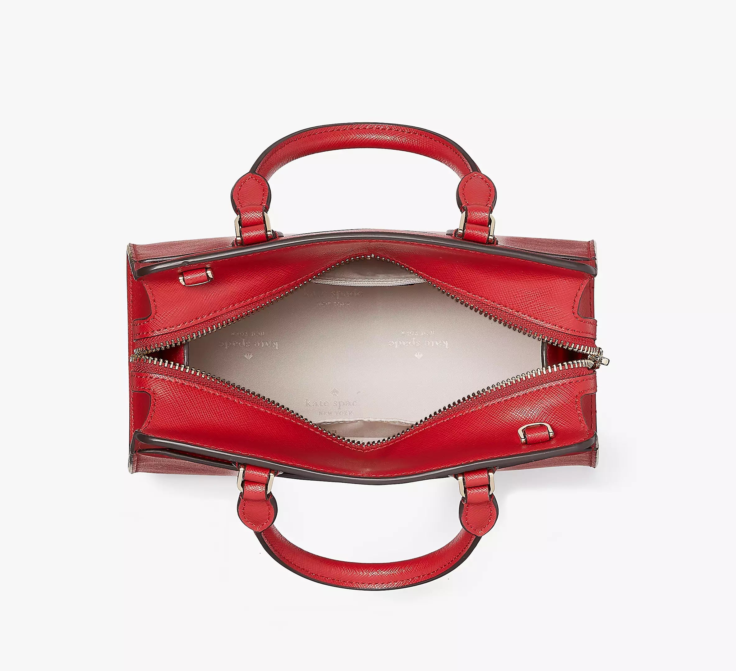 Madison Saffiano Leather Small Satchel