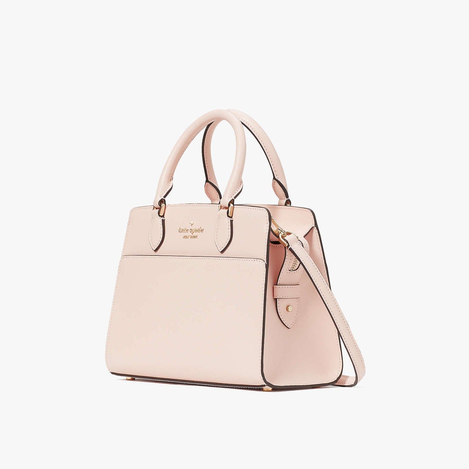 Madison Saffiano Leather Small Satchel