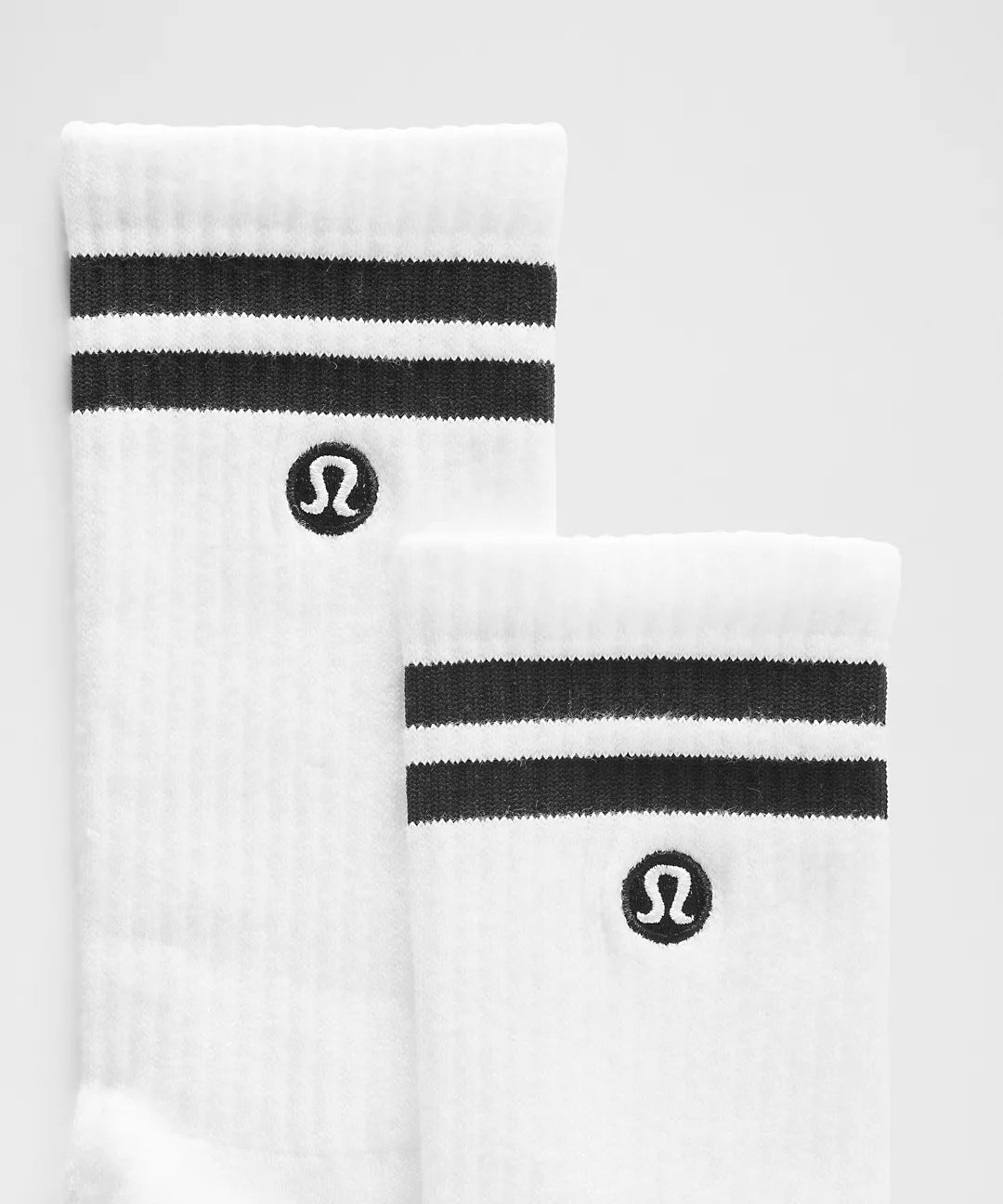 Unisex Daily Essential Crew Socks Stripe