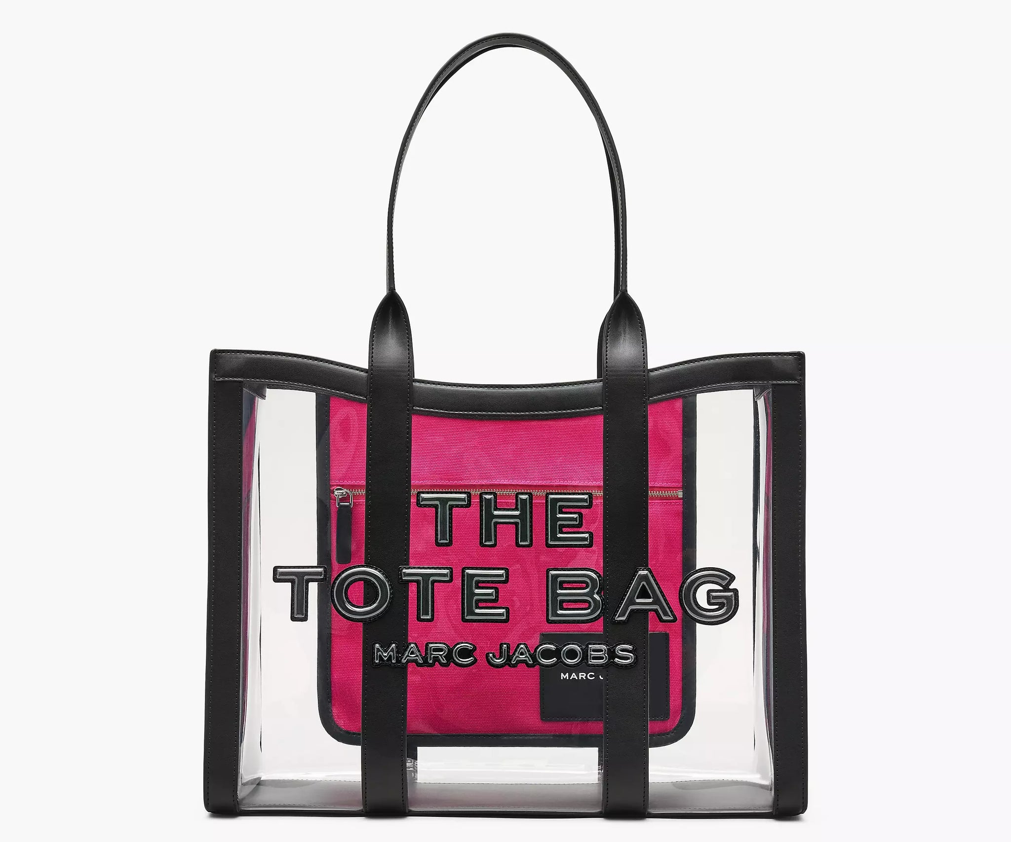 Marc Jacobs - The Clear Large Tote Bag | Bolsa Tote de Cuero Mediana