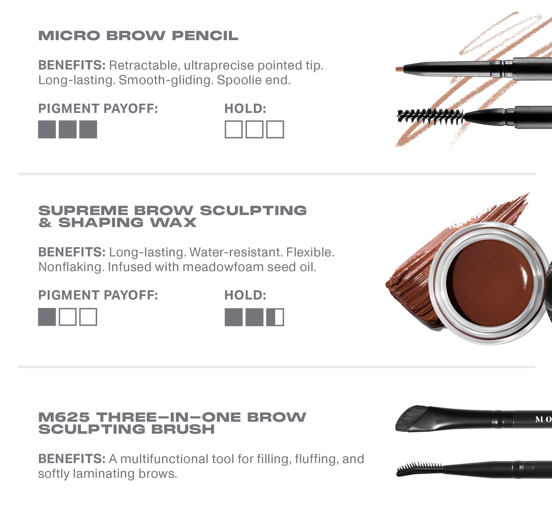 High Archiever Everyday Essentials Brow Kit