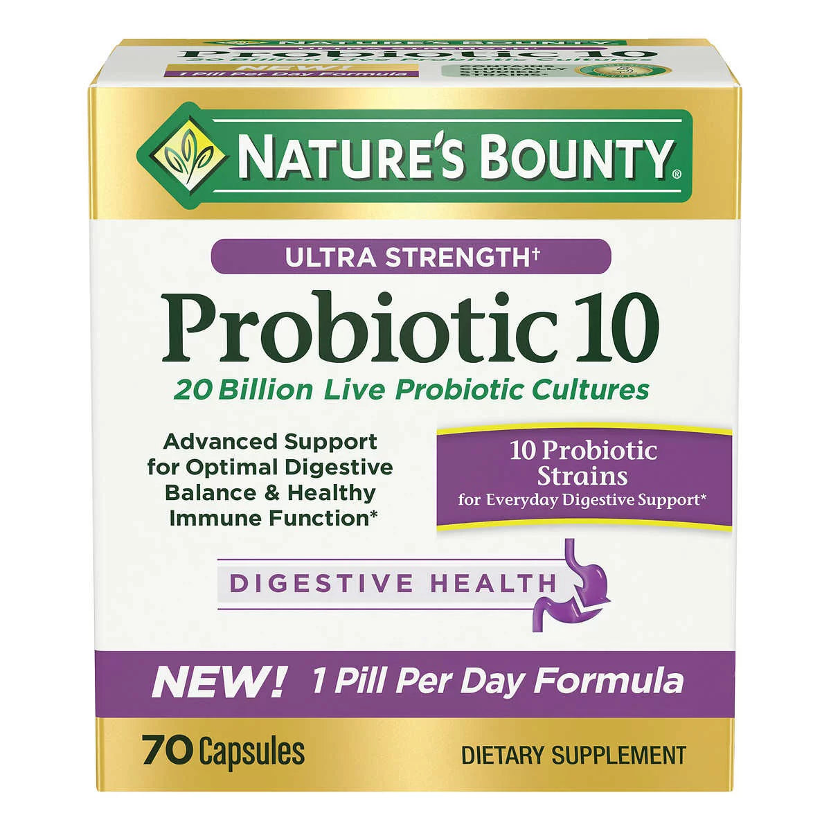 Nature's Bounty - Probiotic 10 | Vitaminas y Probióticos