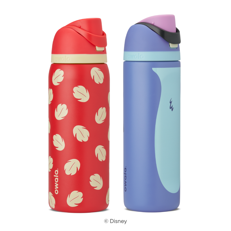 FreeSip 24oz Stainless Steel Water Bottle Disney Lilo & Stitch