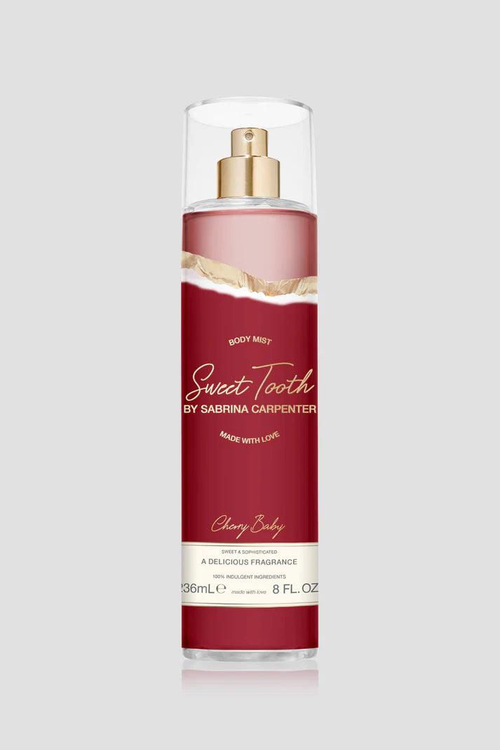 Sabrina Carpenter Cherry Baby Body Mist Fragancia Ligera y Duradera de Cereza