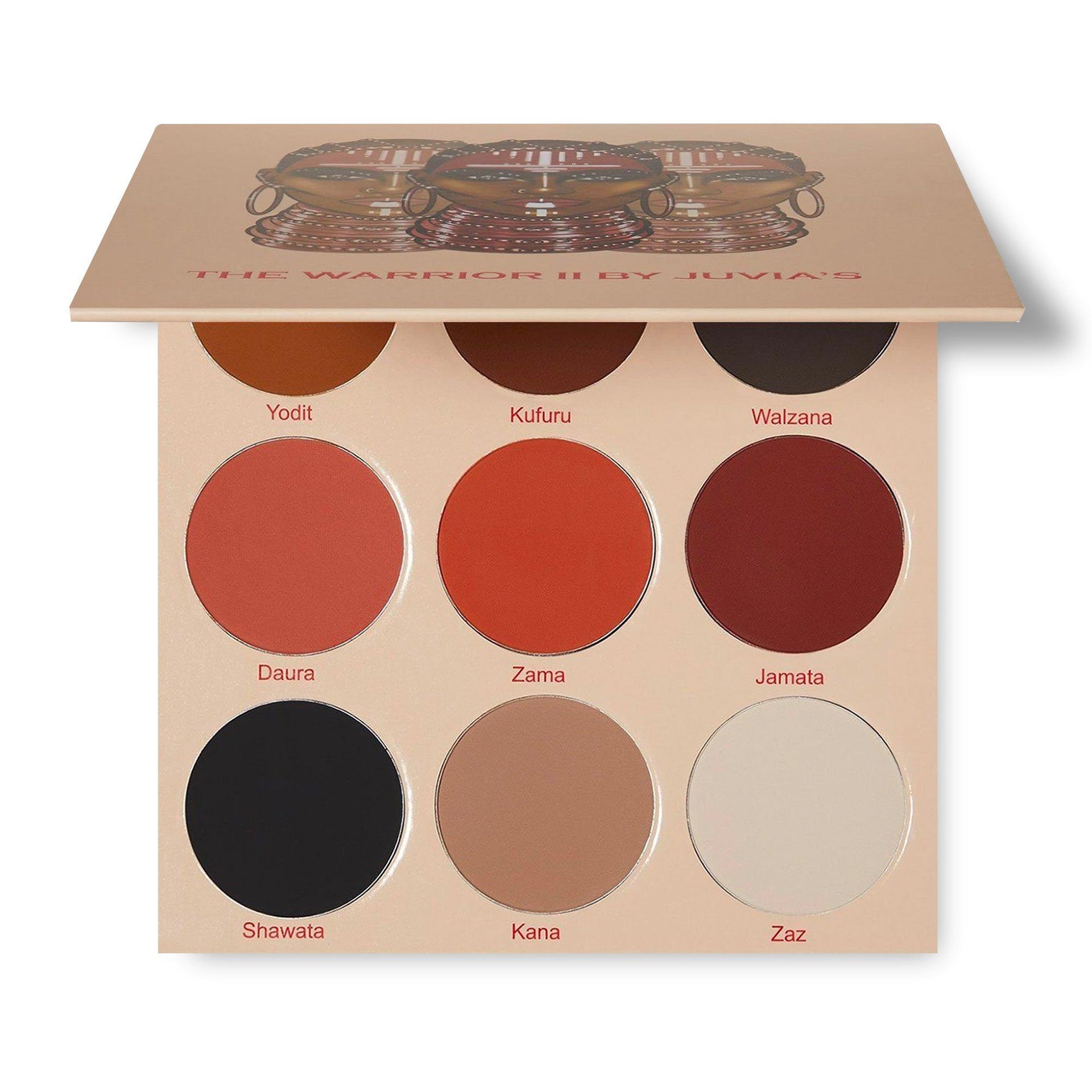 Juvia's Place - The Warrior 2 Eyeshadow Palette | Paleta de Sombras Para Ojos