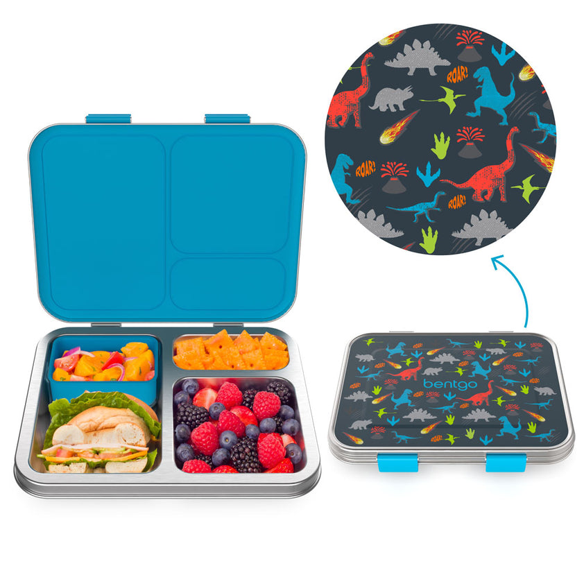 Bentgo Kids Stainless Steel Prints Lunch Box