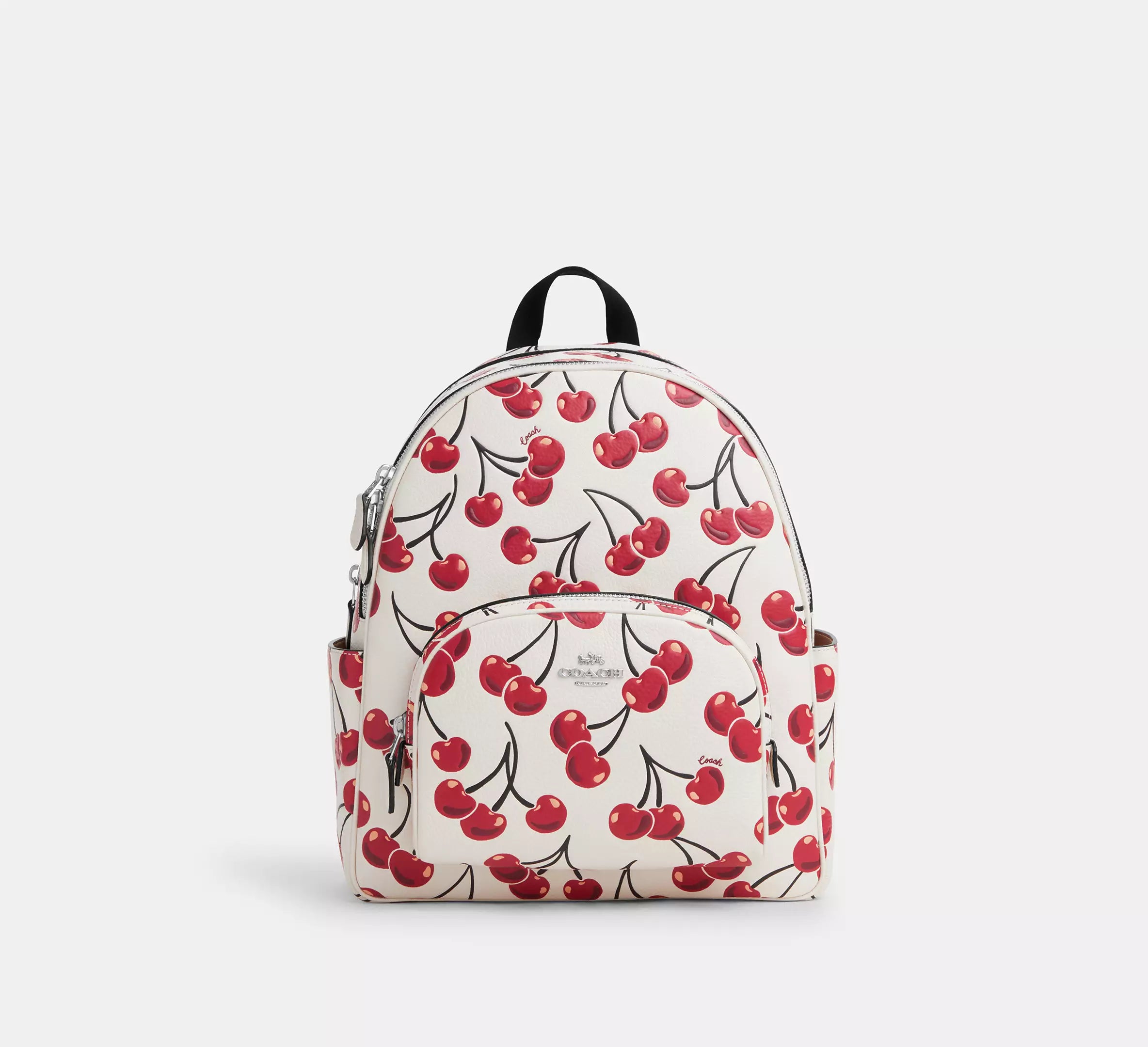Court Backpack With Cherry Print