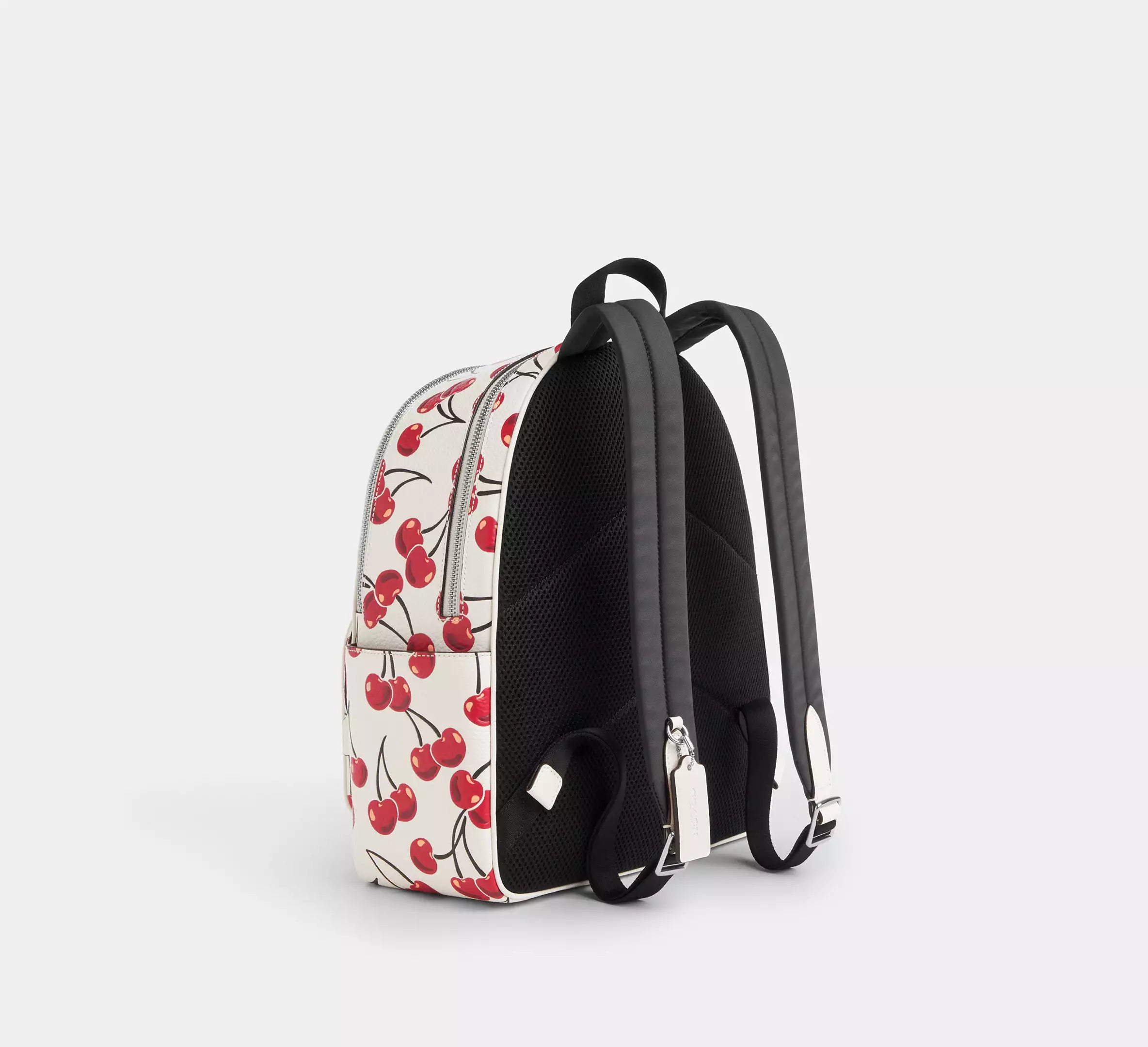 Court Backpack With Cherry Print
