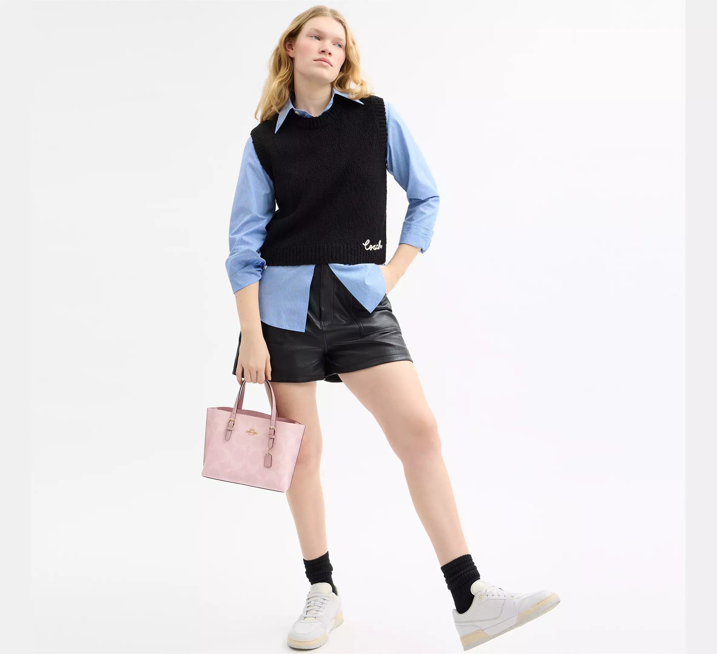 Mollie Tote Bag 25 In Signature Canvas