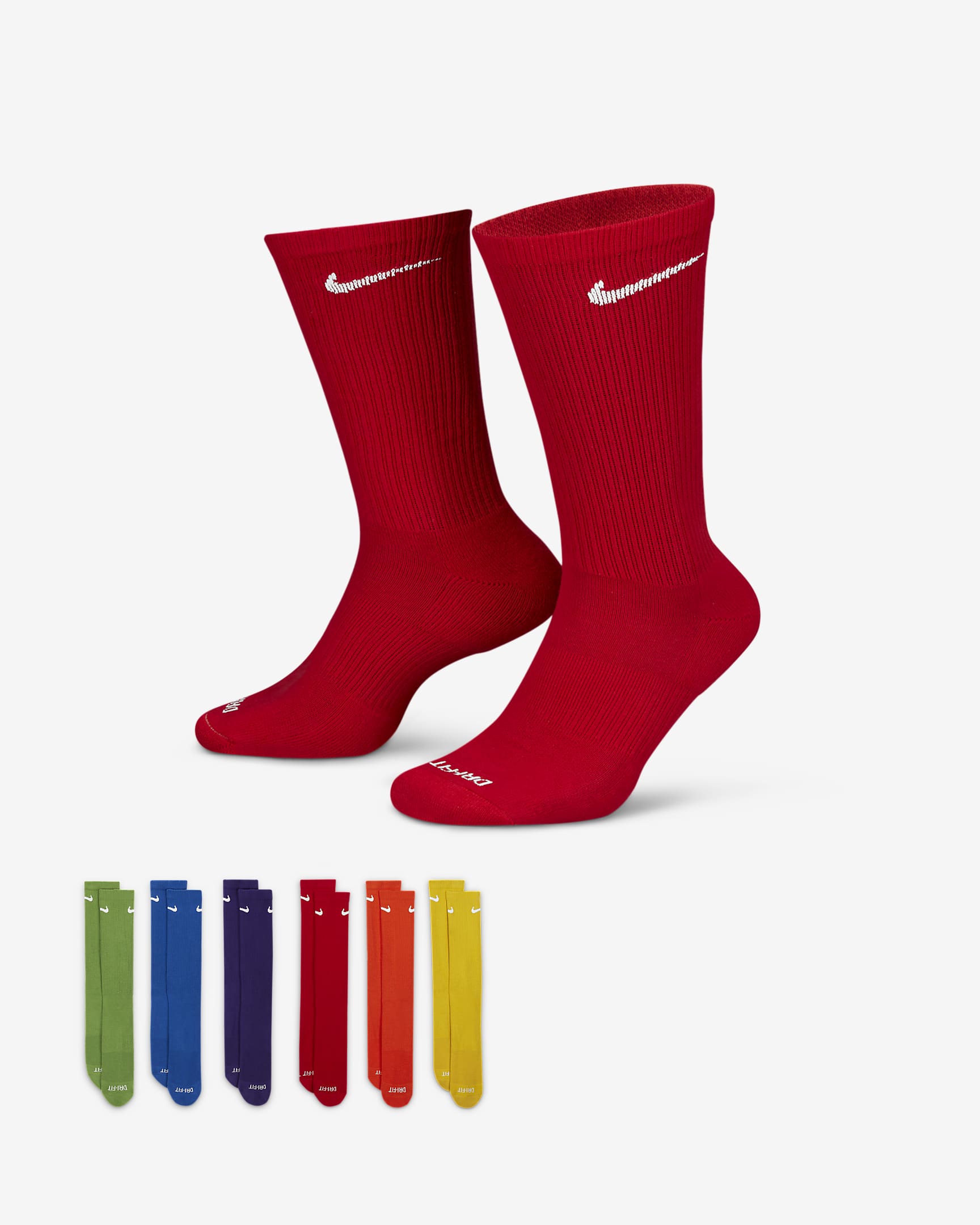 Nike Everyday Plus Cushioned (6 pares)