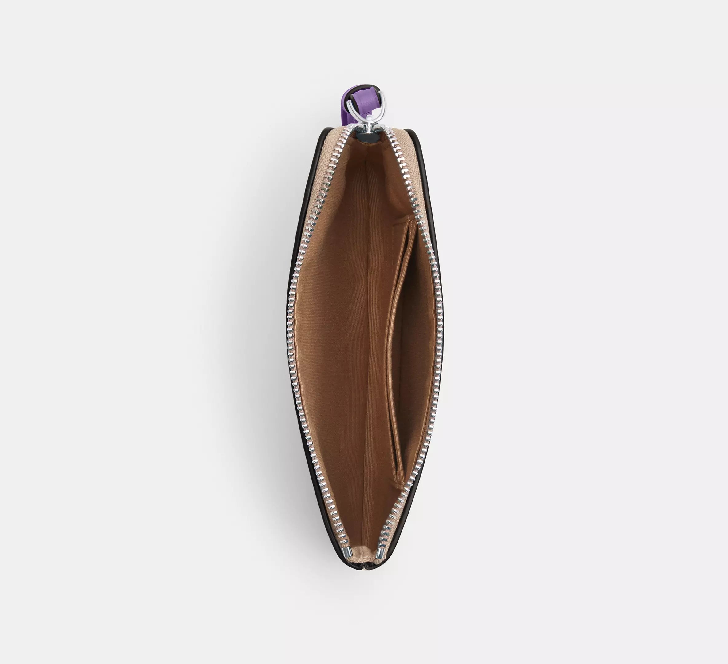 Corner Zip Wristlet In Signature Canvas