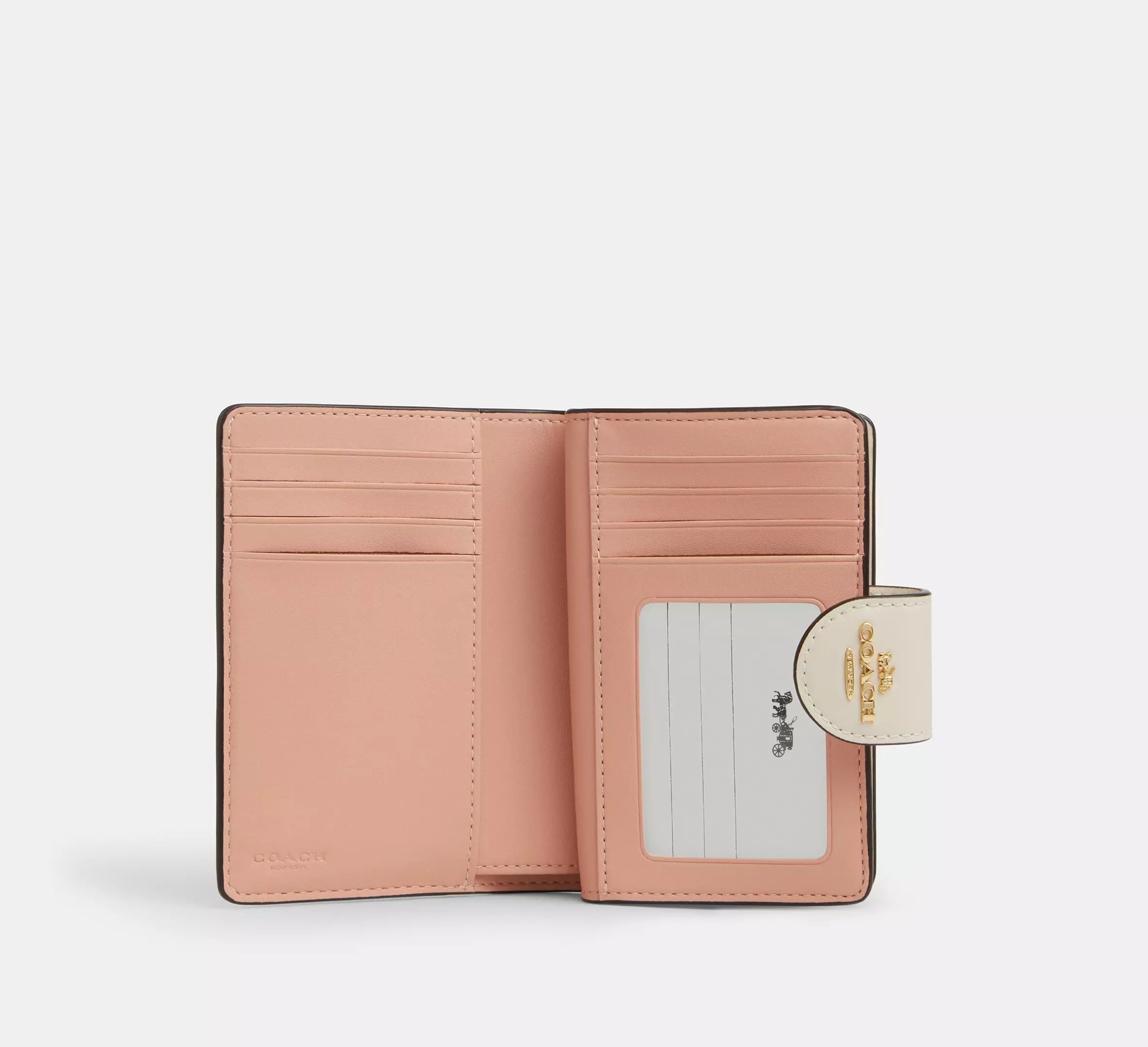 Medium Corner Zip Wallet In Signature Canvas