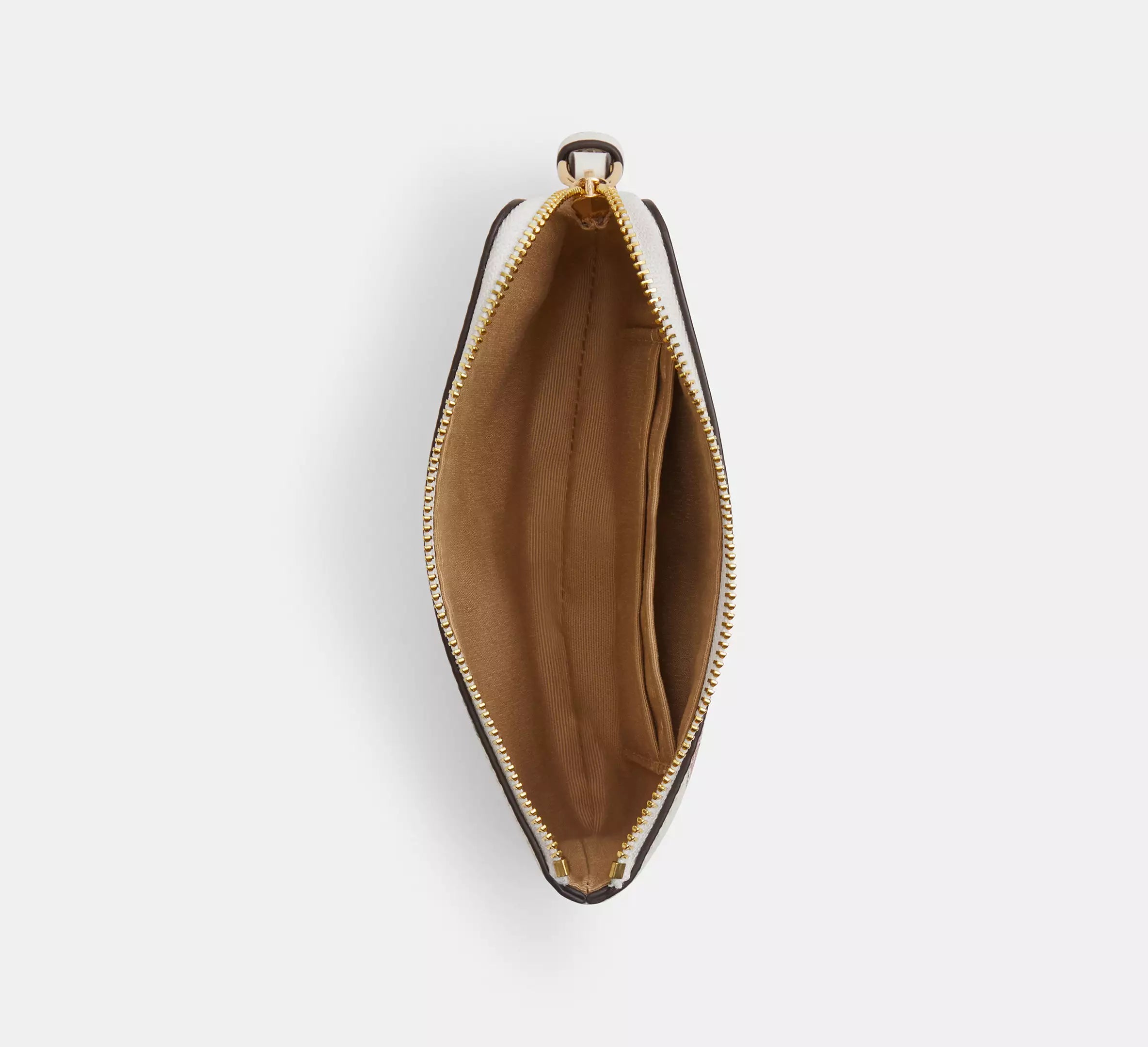 Corner Zip Wristlet In Signature Canvas