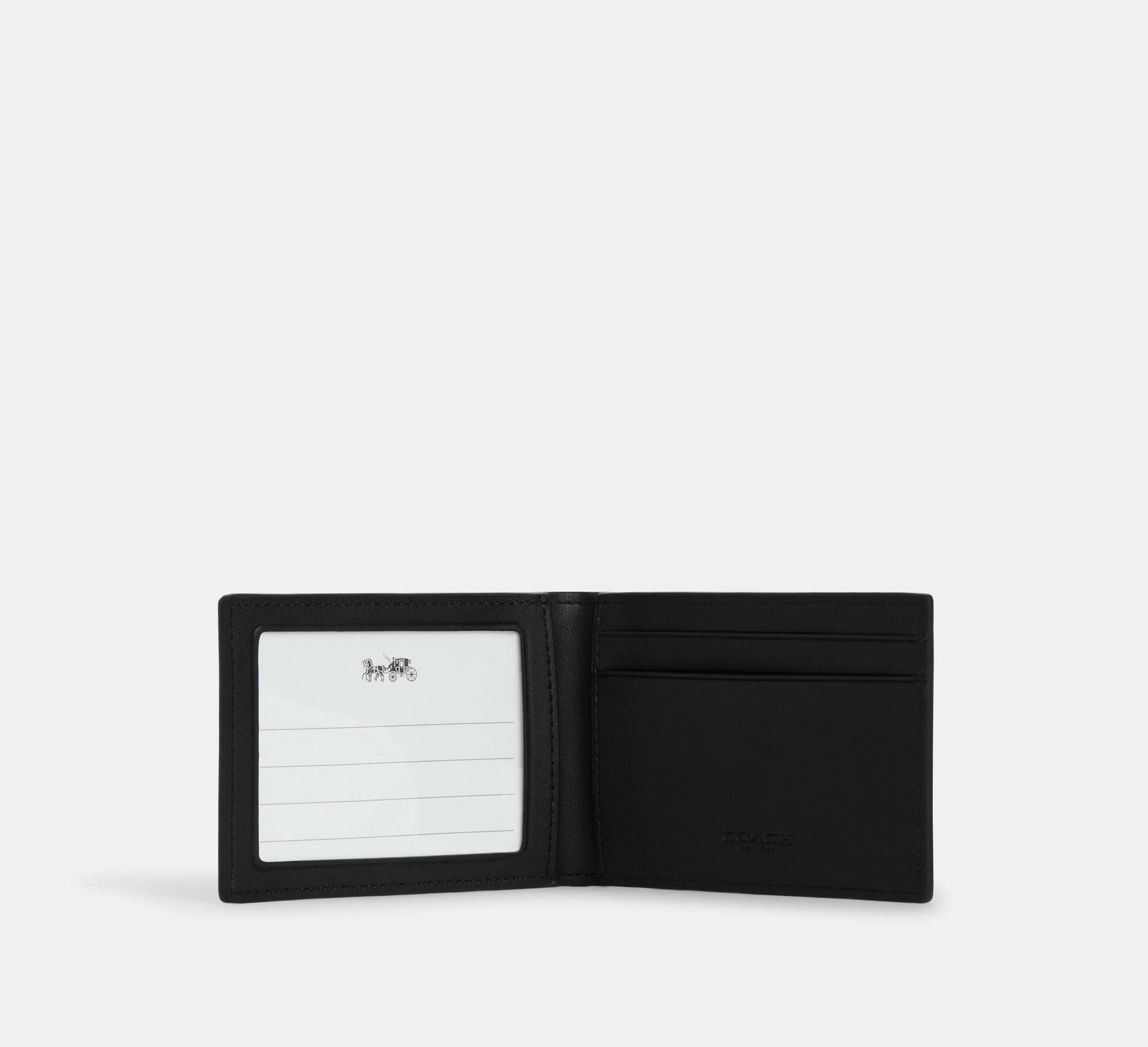 Compact Billfold Wallet In Signature Canvas