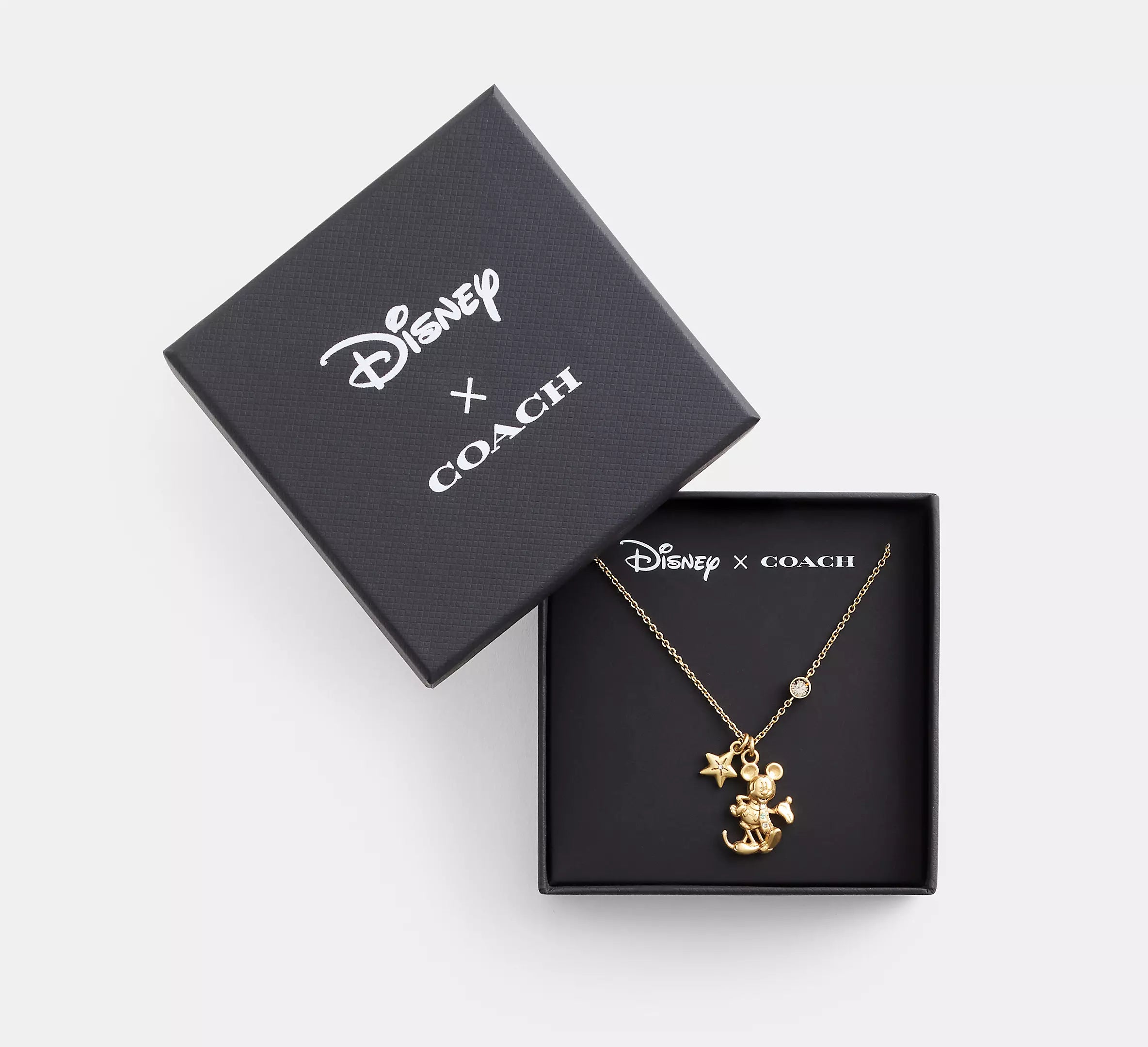 Disney X Coach Holiday Charm Necklace