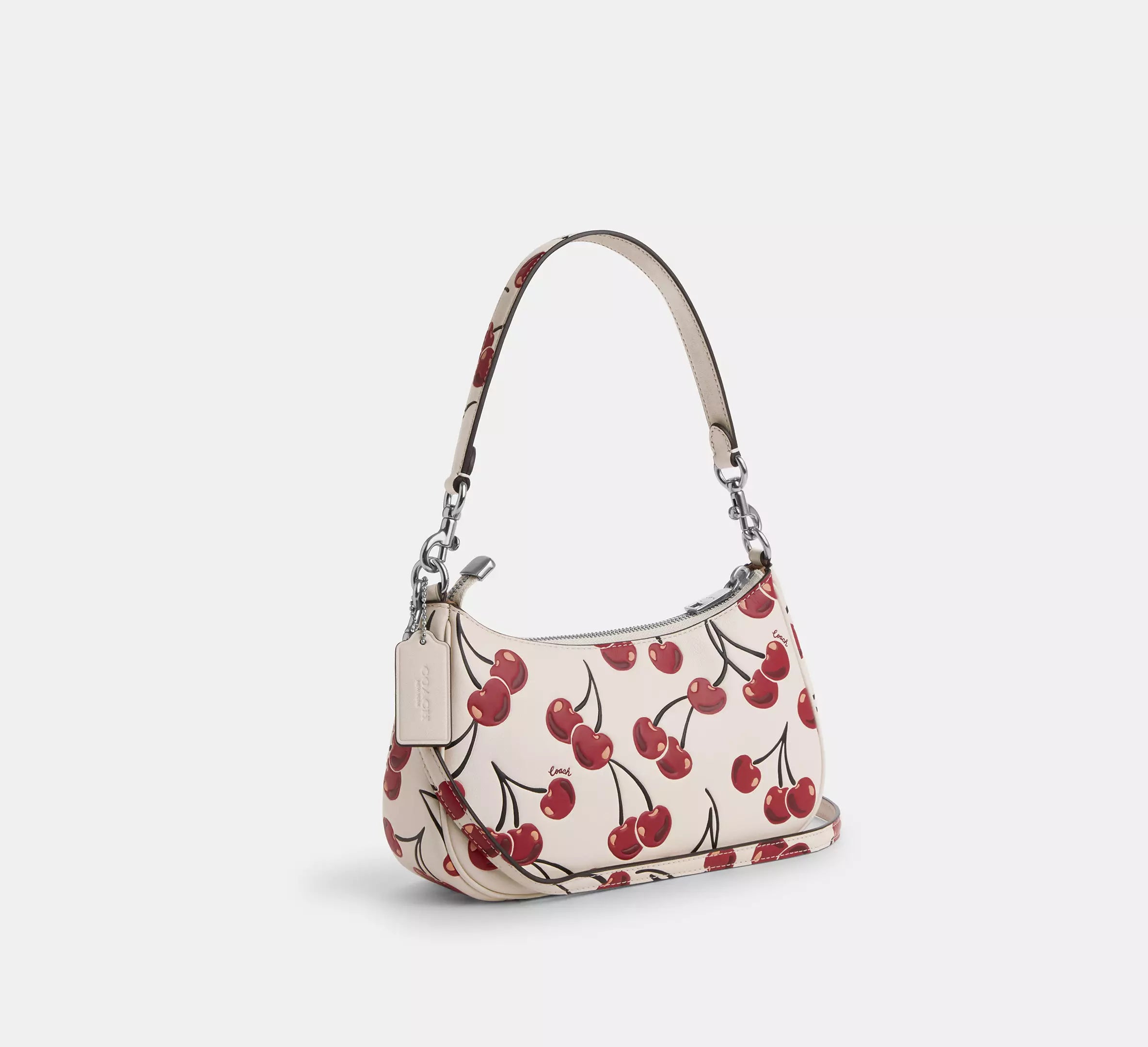 Teri Shoulder Bag With Cherry Print
