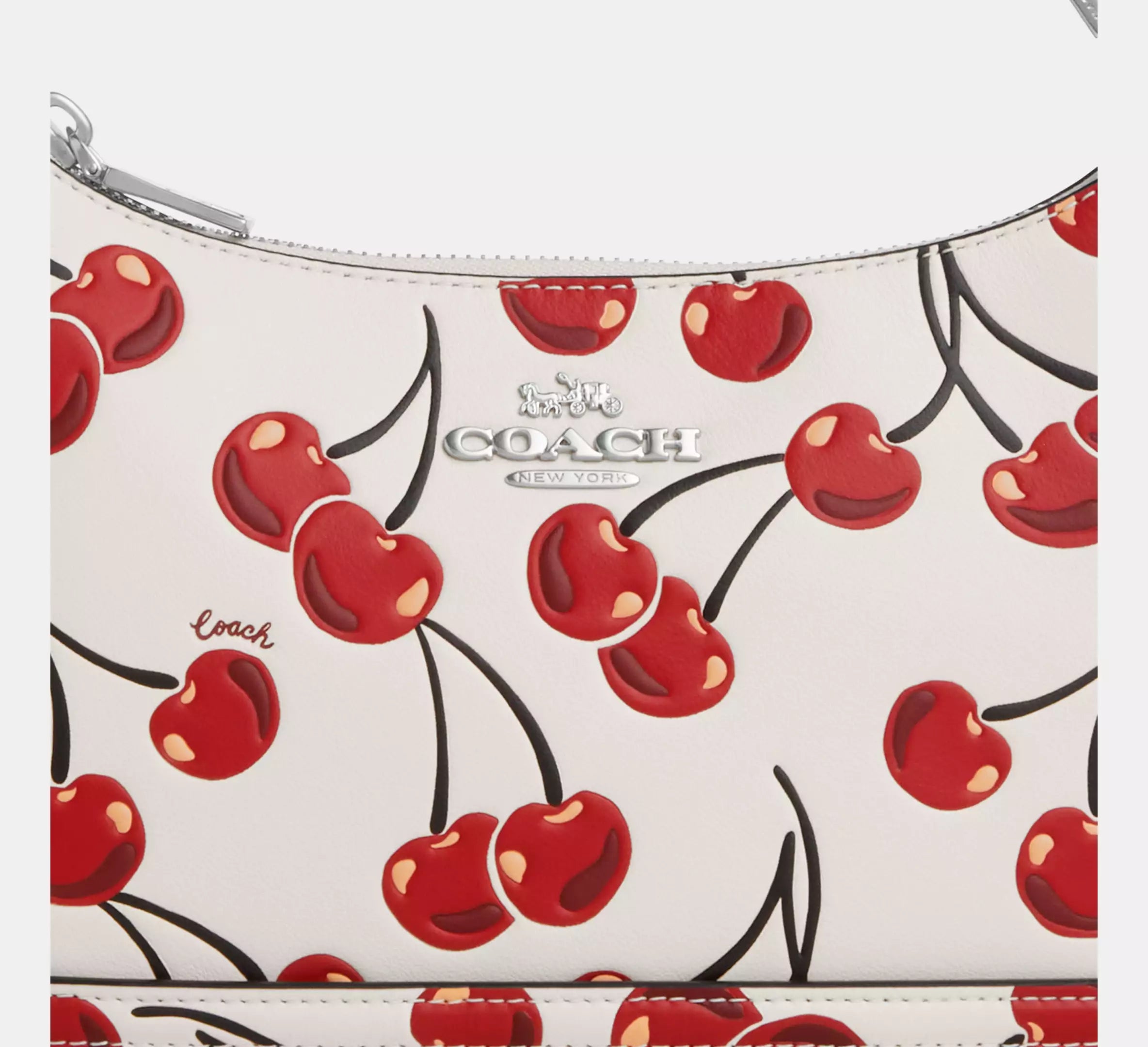 Teri Shoulder Bag With Cherry Print