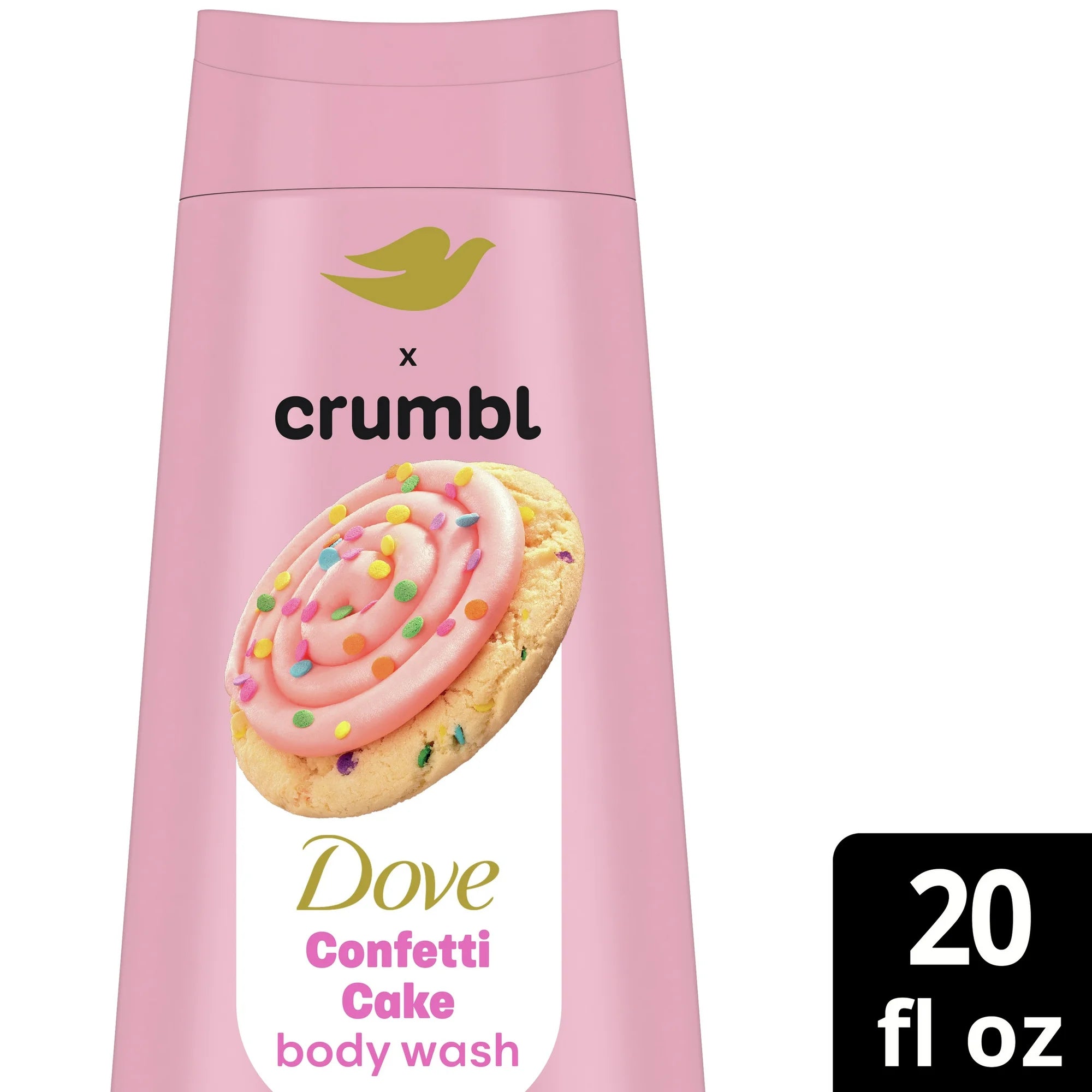 Crumbl Moisturizing Liquid Body Wash Confetti Cake