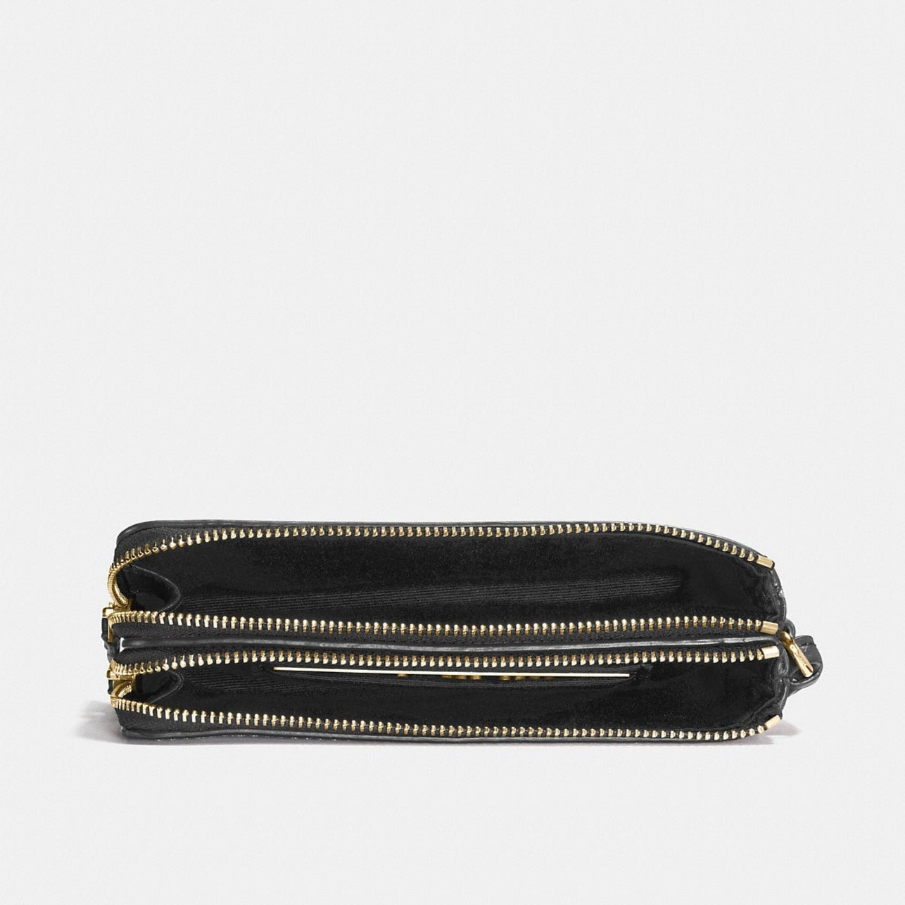 Double Corner Zip Wristlet In Signature Canvas