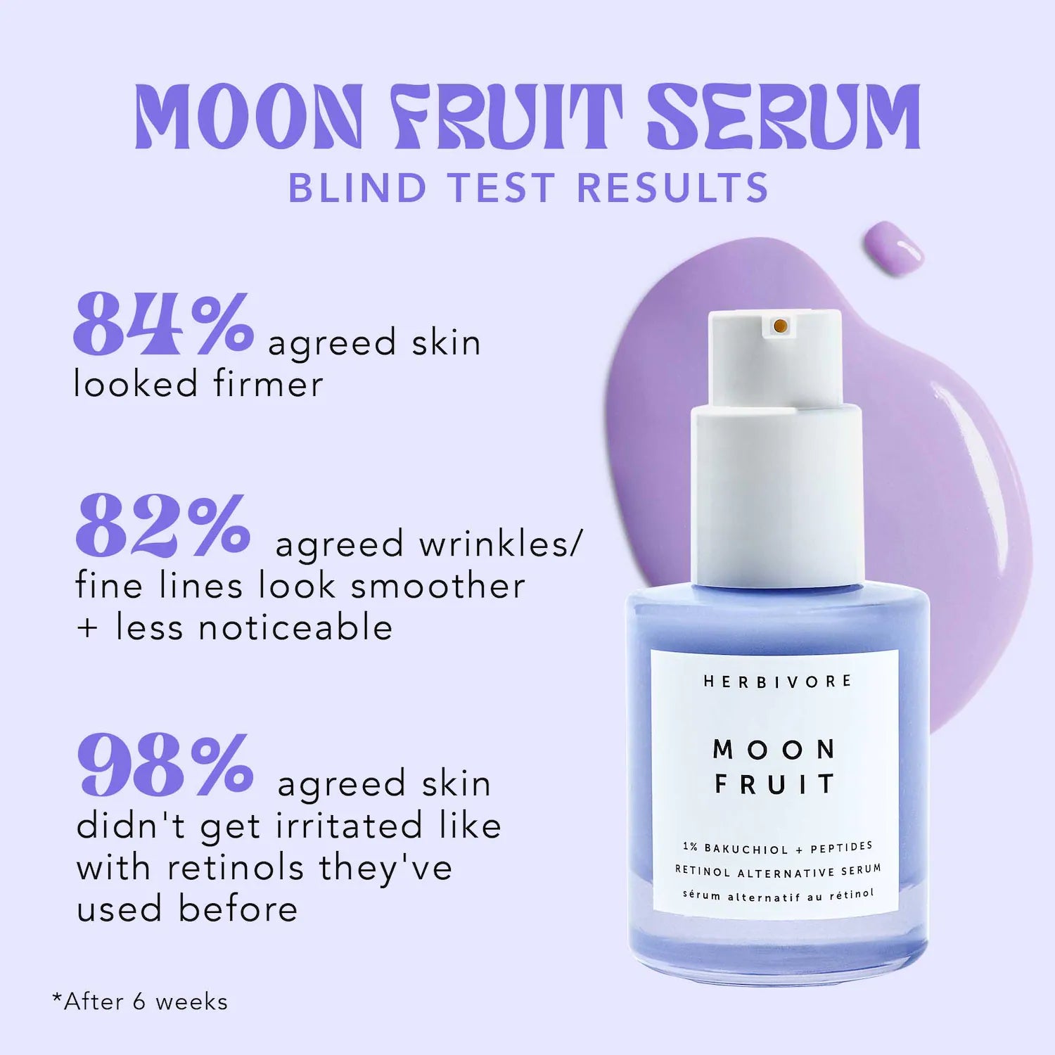 Moon Fruit 1% Bakuchiol + Peptides Retinol Alternative Serum Trial Size 5 ml