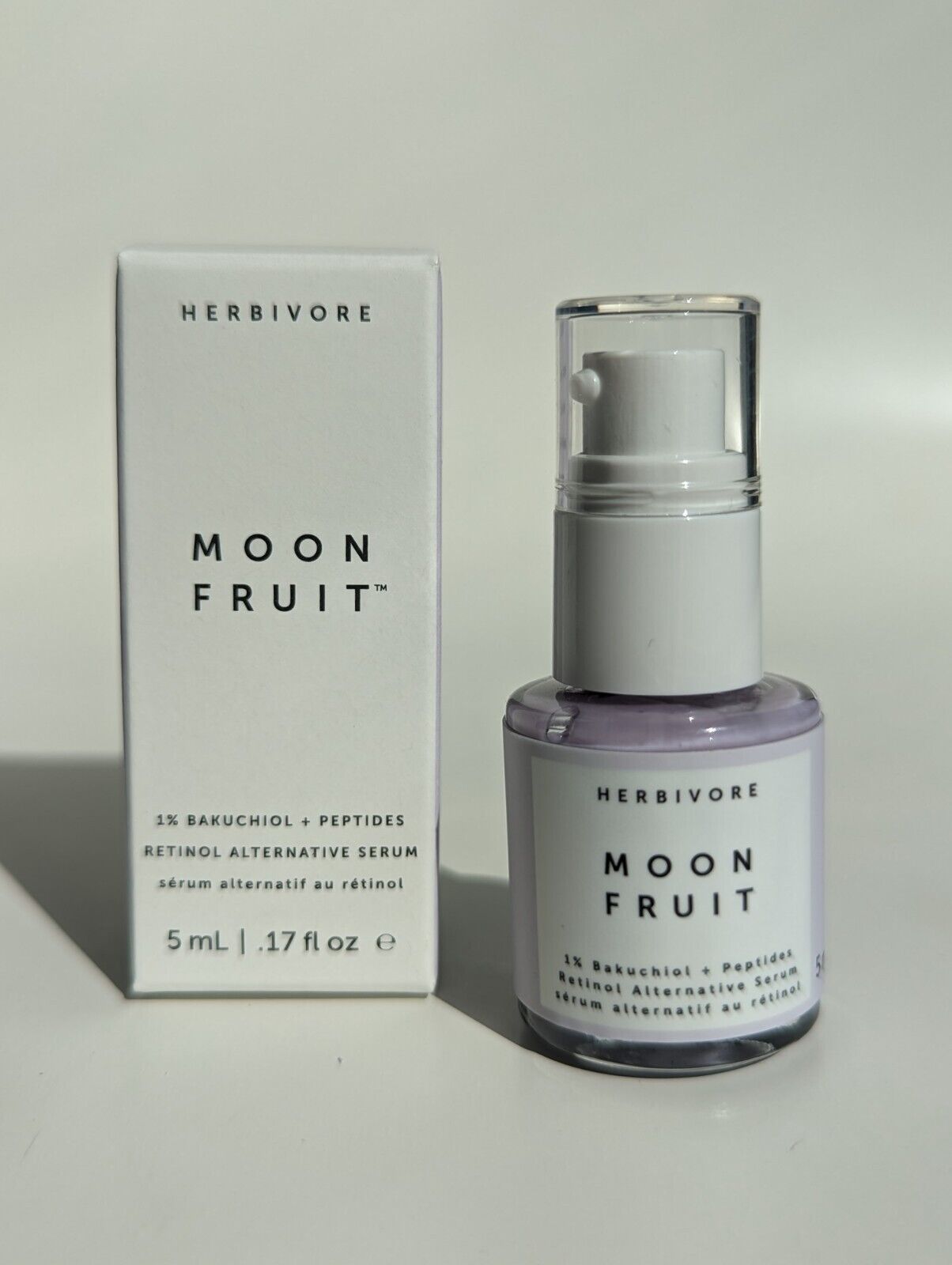 Moon Fruit 1% Bakuchiol + Peptides Retinol Alternative Serum Trial Size 5 ml