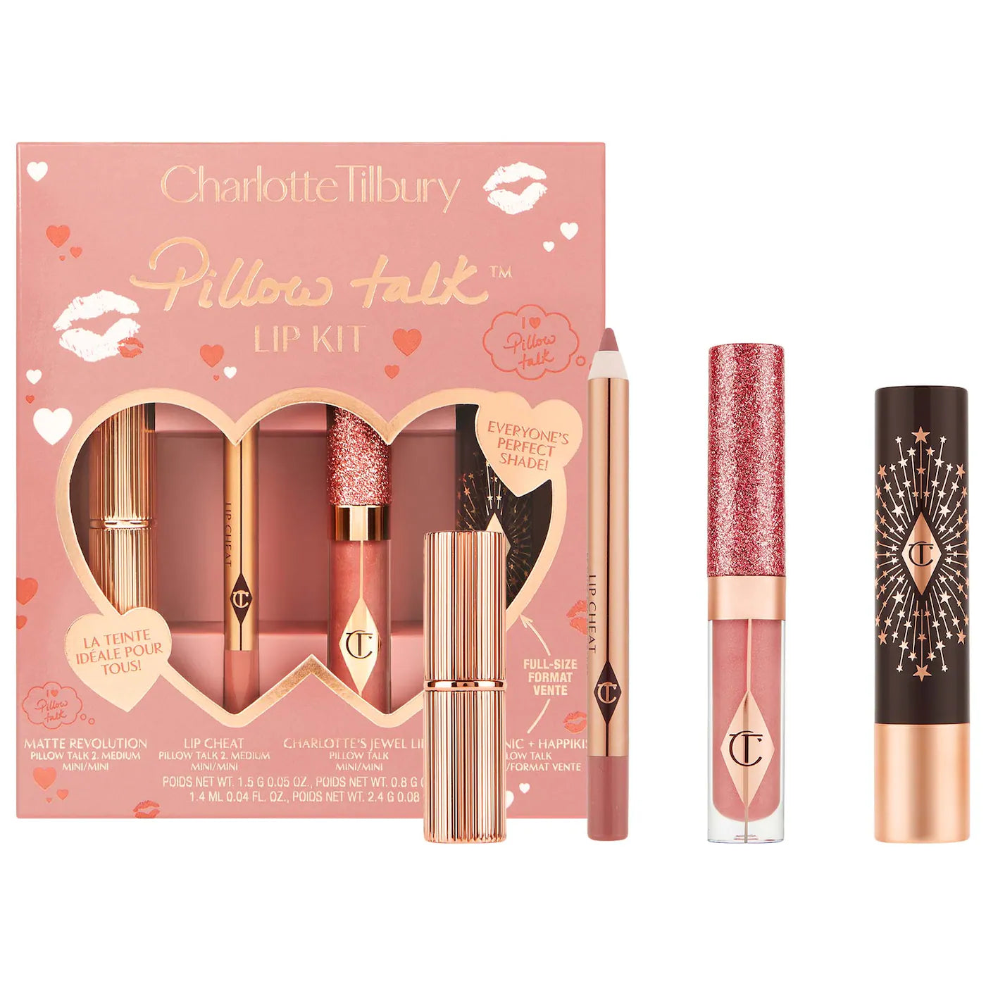 Pillow Talk Lip Wardrobe Set